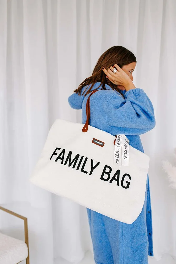 Childhome, Family Bag, Wickeltasche, Reise-/Wochenendtasche, großes Fassungsvermögen, abnehmbare Tasche inklusive