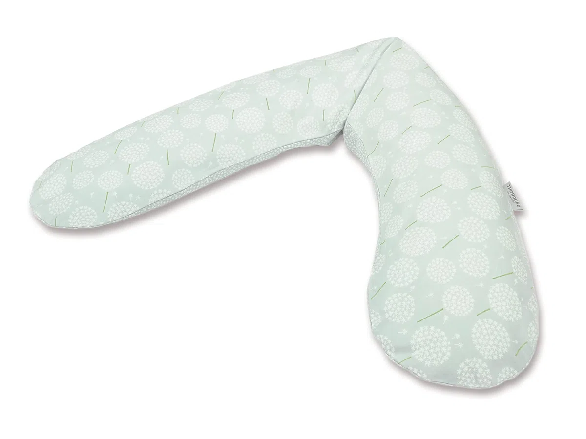 Original Theraline Stillkissen - Kollektion 2021, Farbe:163 Pusteblume zartgrün