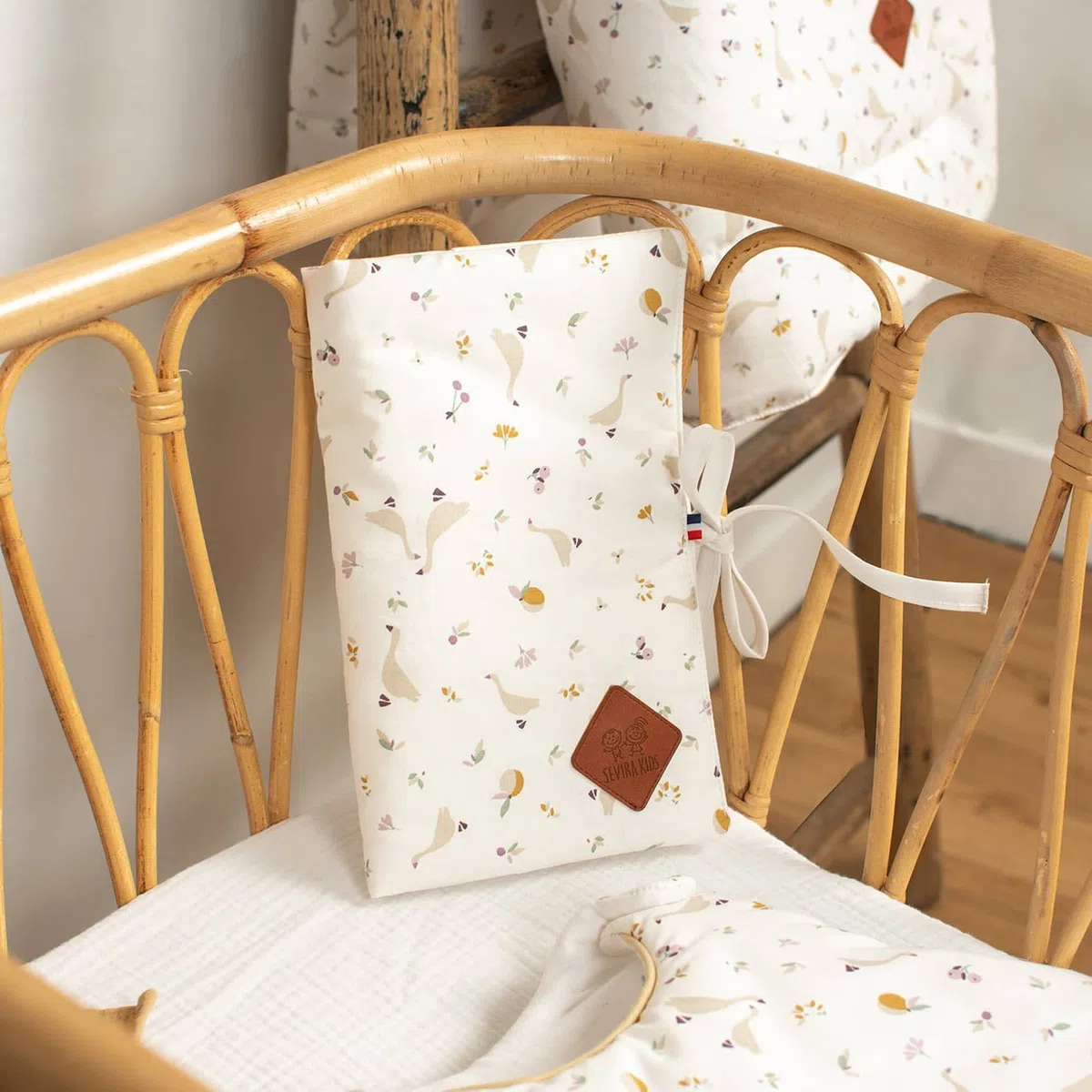 Sevira Kids - Leichte Decke aus Minky, Sidonia, hergestellt in Frankreich