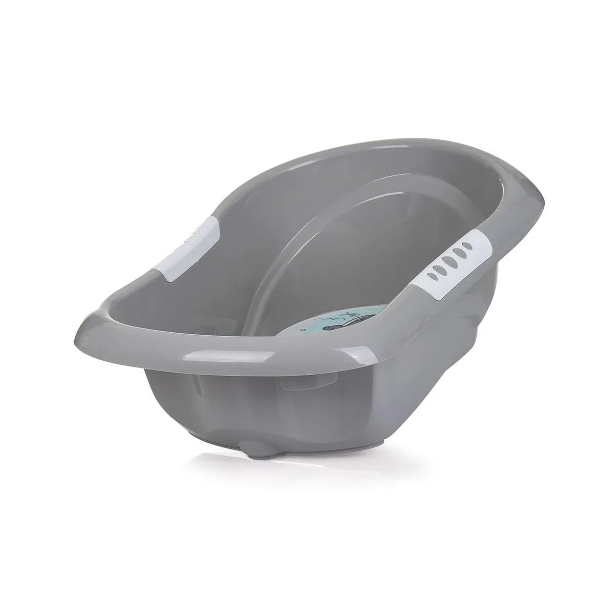 Chipolino Babybadewanne, Ständer Noemi klappbar, Ablauf, Ablagefächer, ab Geburt