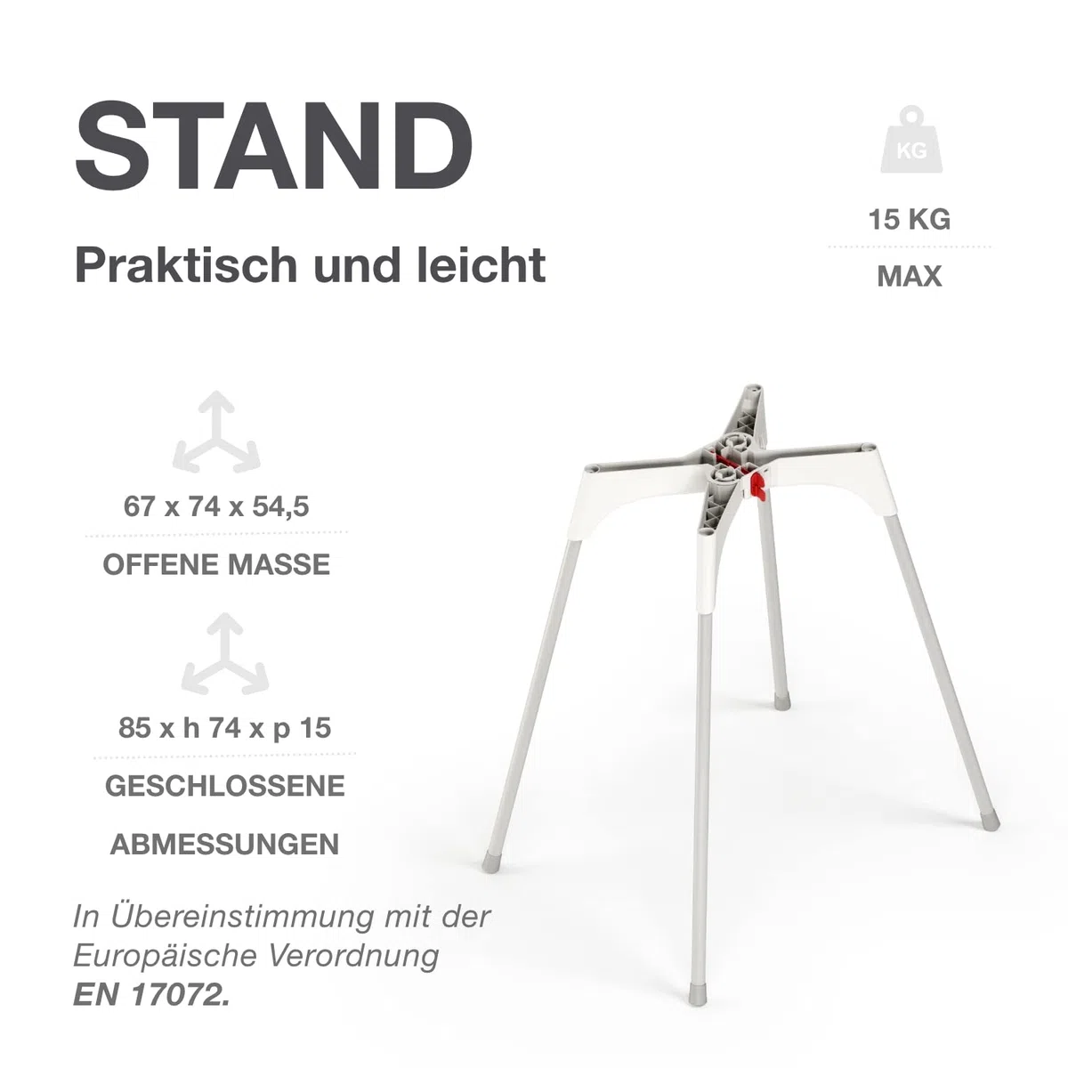OKBABY Bella Kit mit Halterung, gemütliche Badewanne für Neugeborene und Babys von 0-12 Monate - Weiss