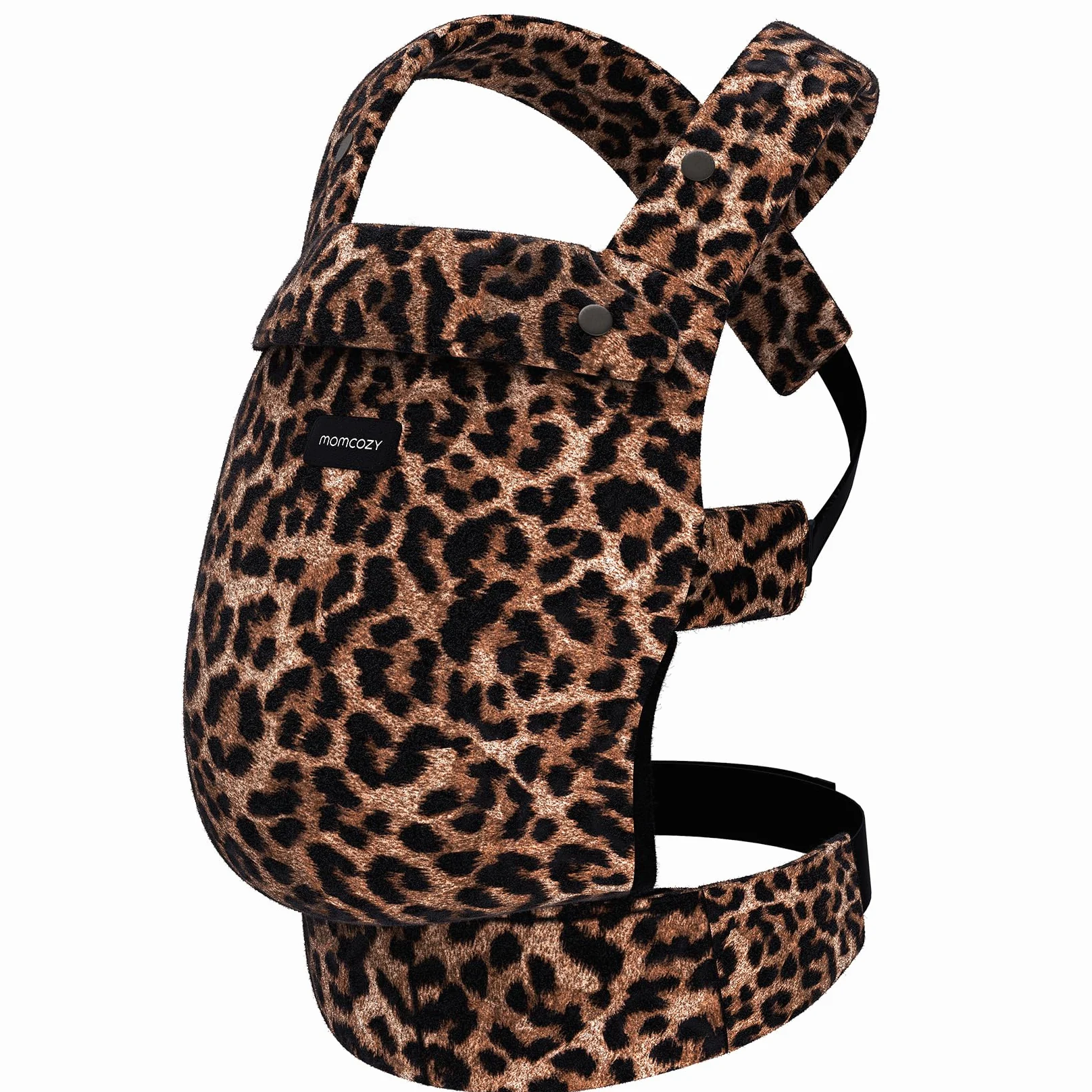 Momcozy Babytrage aus 100% Baumwolle Leopard