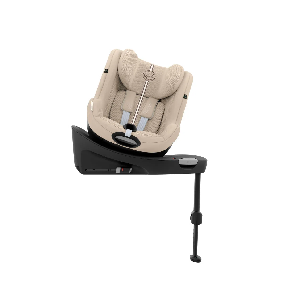 CYBEX Gold Kinder-Autositz Sirona G3 Plus ohne Base, Ab ca. 3 Monaten bis 4 Jahre (Ab Geburt mit Neugeboreneneinlage), Max. 19 kg, 61-105 cm (Ab 40 cm mit Neugeboreneneinlage), Almond Beige