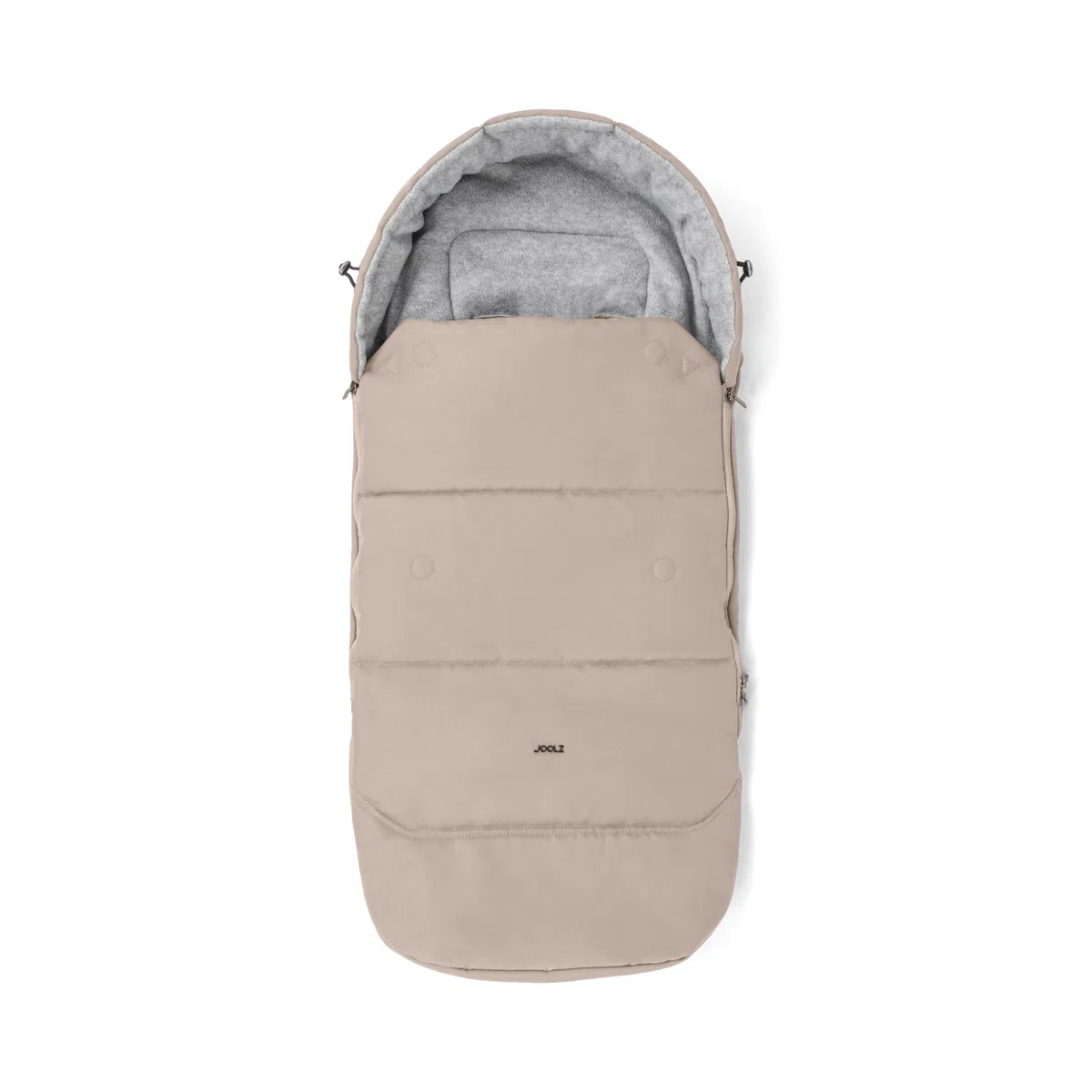 Joolz Fußsack – Allwetter-Begleiter, warm und gemütlich unterwegs | Kinderwagen-Zubehör für Joolz AER+/Aer2 Buggy/Day+/Day2/Day3/Day5/Geo/Geo2/Geo3/Hub/Hub+/Hub2 Kinderwagen - Sandy Taupe