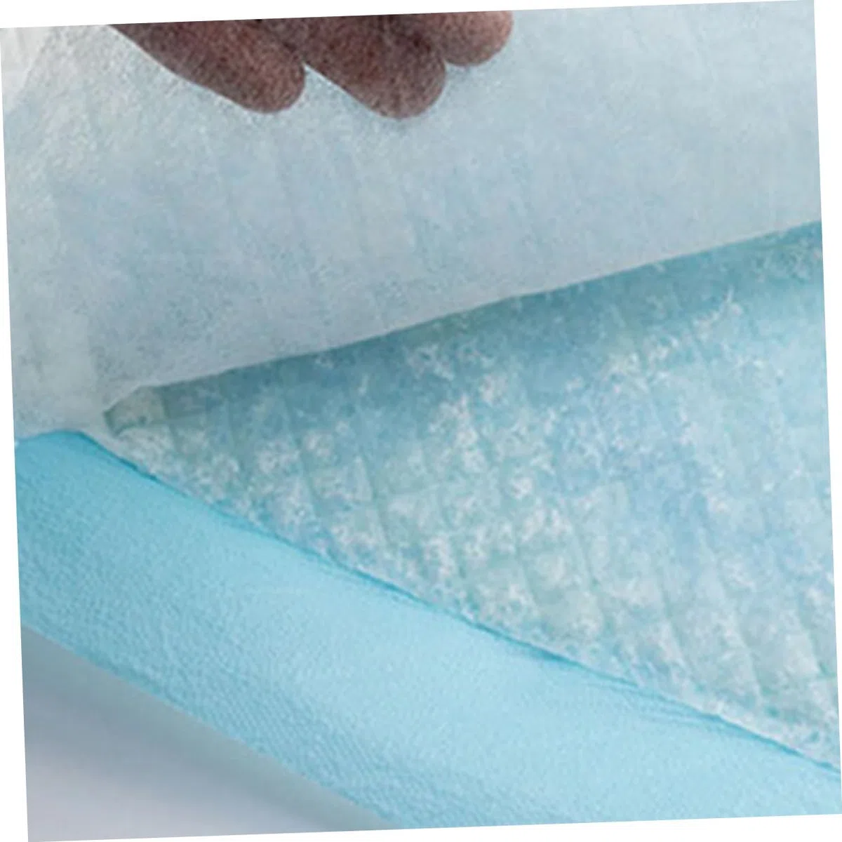 Mikikit 100 Stück Einweg Wickelunterlagen Saugfähig 60x90cm Auslaufsichere Urinunterlagen für Babys Senioren Hautfreundliche Pflegeunterlagen für Reisen und Wickeltisch