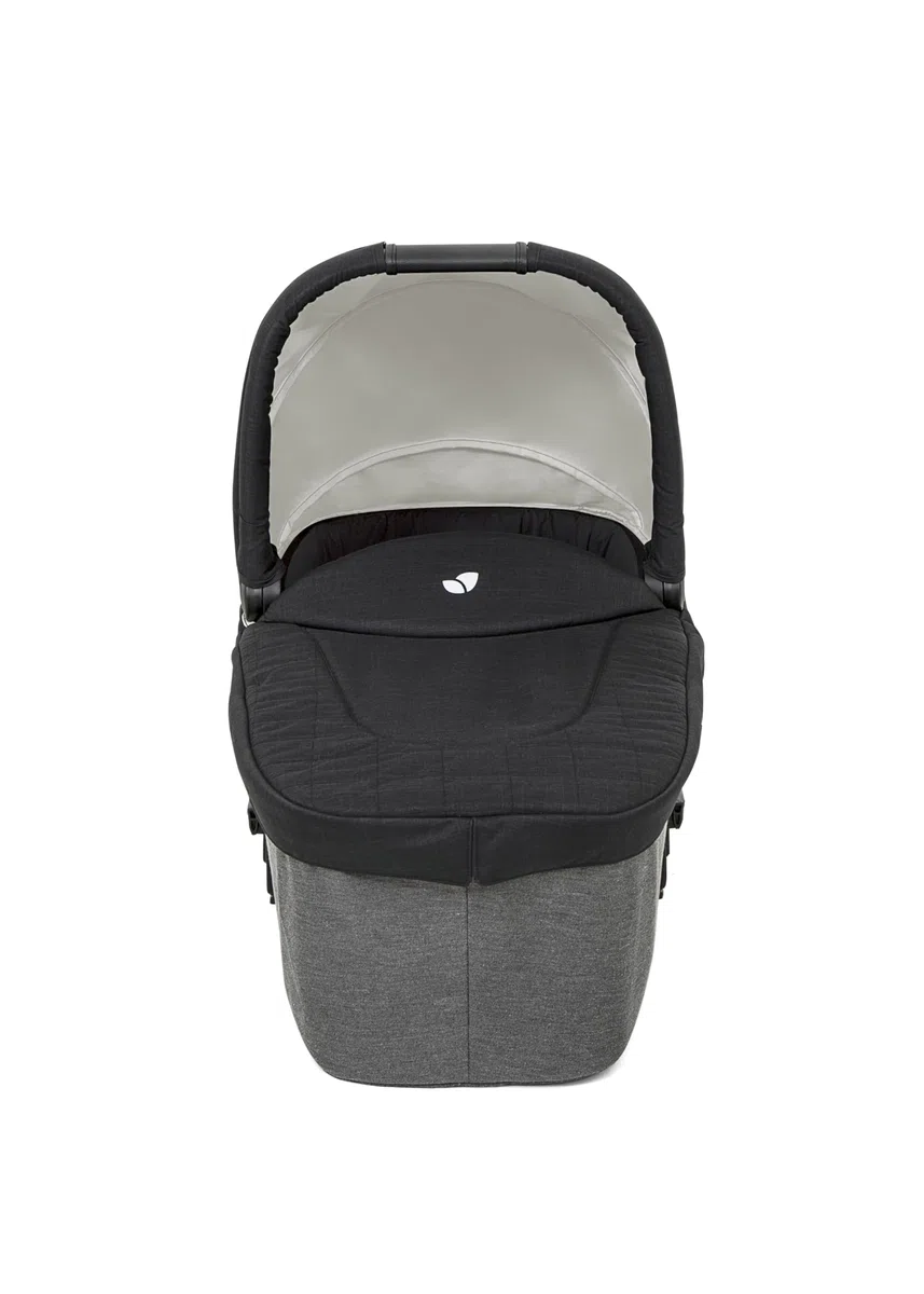 Joie Chrome Babywanne, kompatibel mit Chrome Buggy, Flache Liegefläche, UPF50+ Verdeck, Verstellbarer Schieber, Regenschutz, 0–9 kg