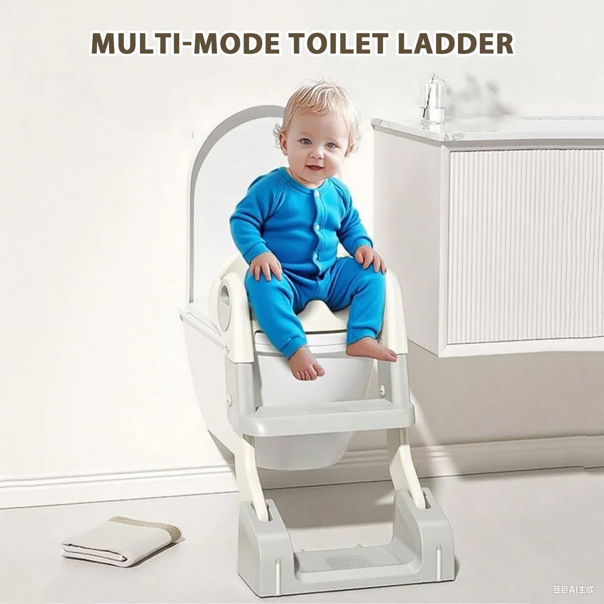 Reise-Töpfchen-Sitz Für Kids Tritthocker für Kleinkinder Mädchen | Faltbarer Töpfchen-Toilettensitz Badezimmer Zuhause Outdoor Camping Auto Stillzimmer