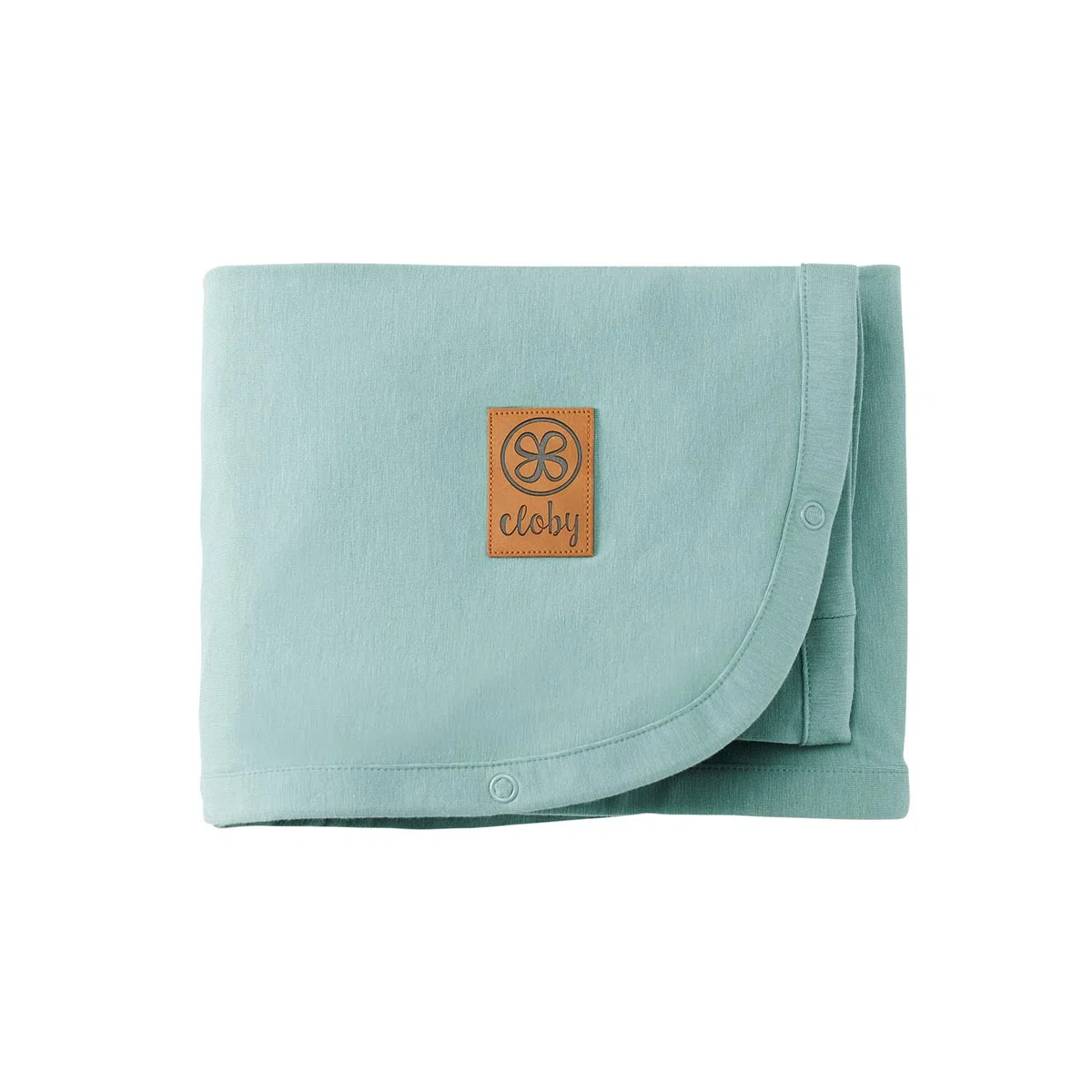 Cloby CBY-UVB-SBL multifunktionale Babydecke mit UV-Schutz (UPF 50+) - Sea Blue/blau