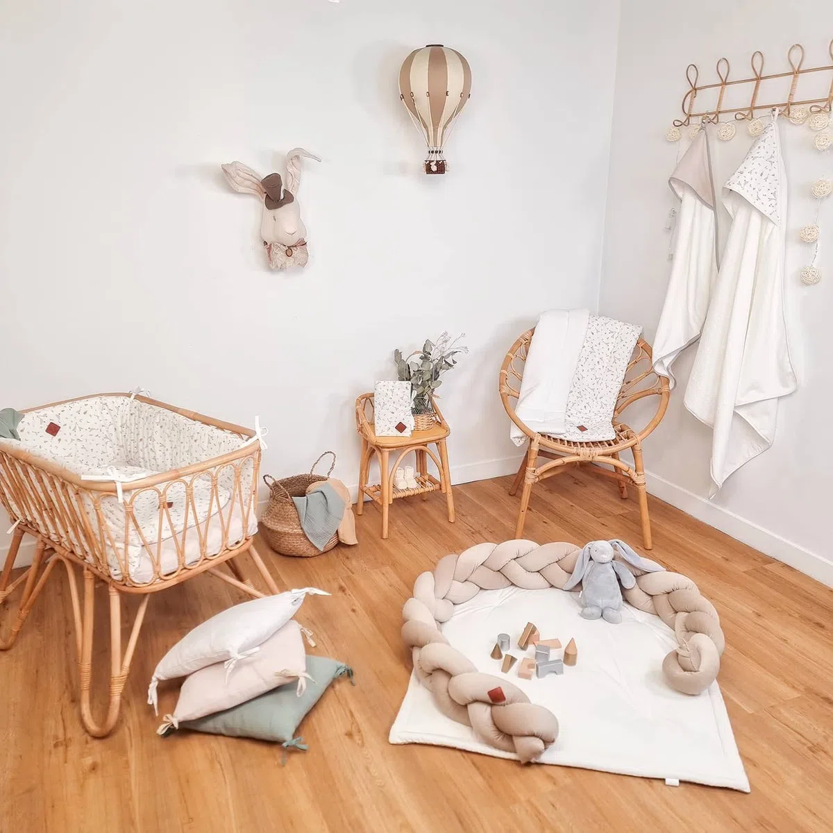 Sevira Kids - Leichte Decke aus Minky, Sidonia, hergestellt in Frankreich