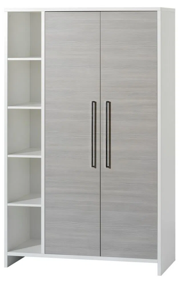 Schardt Eco Silber Kinderzimmer 4-teilig mit 2-trg Schrank