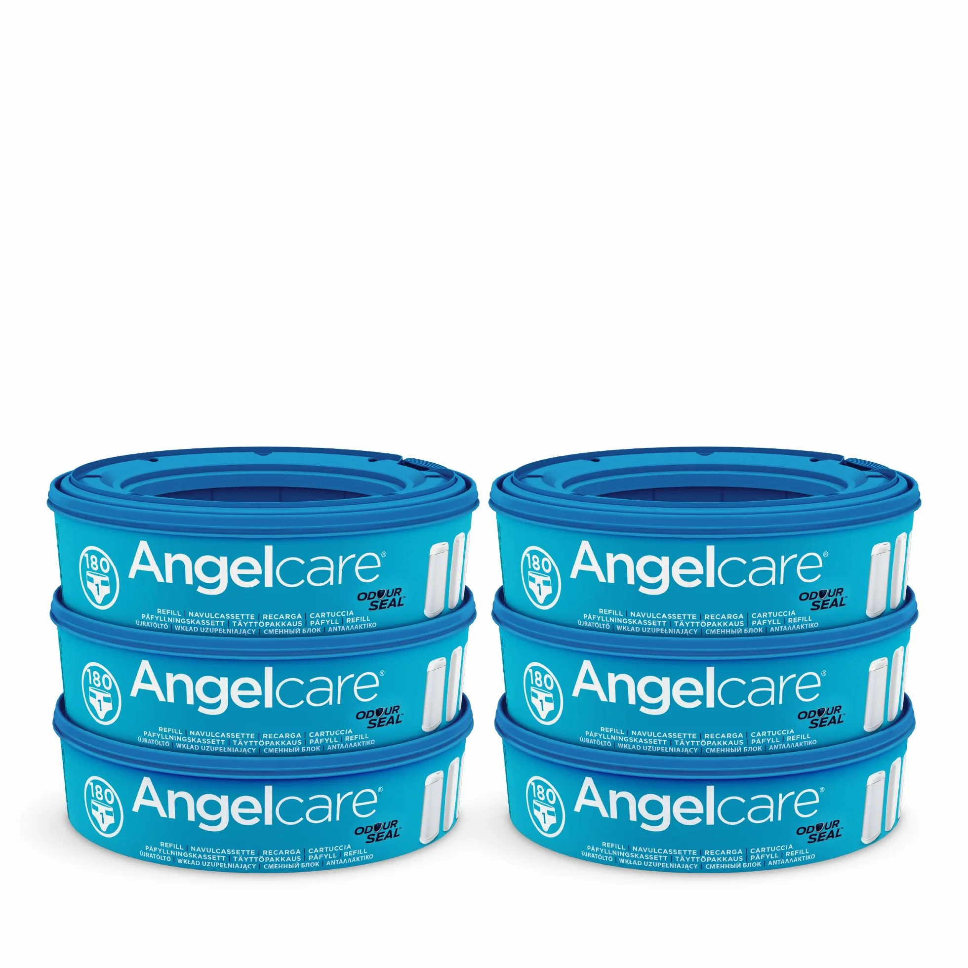 Angelcare Windeleimer Nachfüllpack 6er Pack 2770