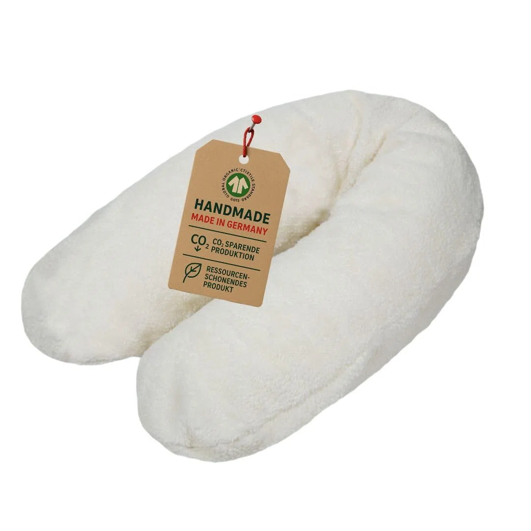 Efie Ersatz-Bezug für Relax Still- & Lagerungskissen – passend für ca. 180 cm – 100% Bio-Baumwolle (KBA) – GOTS-Zertifiziert – waschbar – Made in Germany