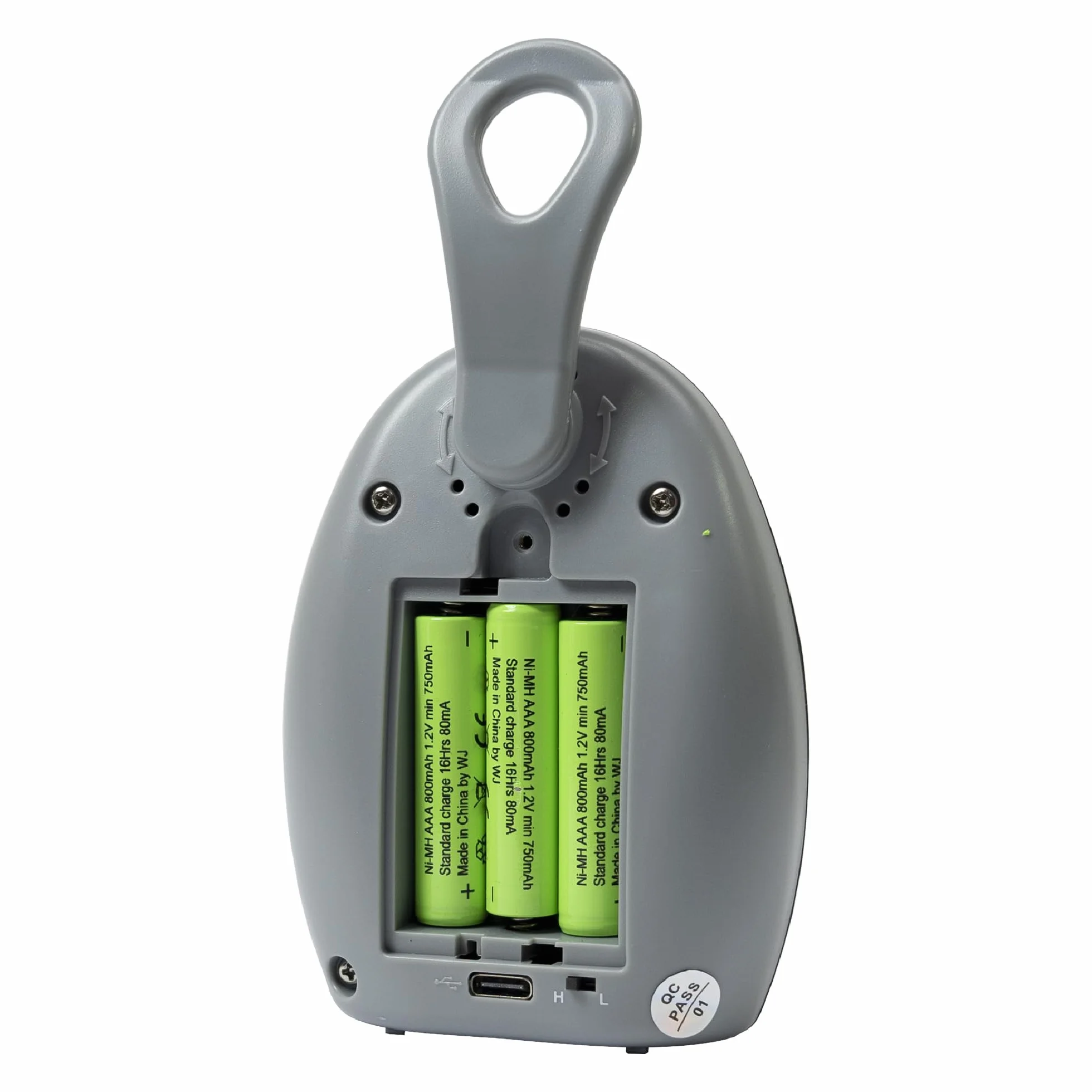 Audio Babyphone PNI B6500 kabellos, Gegensprechanlage, mit Nachtlampe, Vox- und Pager-Funktion, einstellbare Mikrofonempfindlichkeit