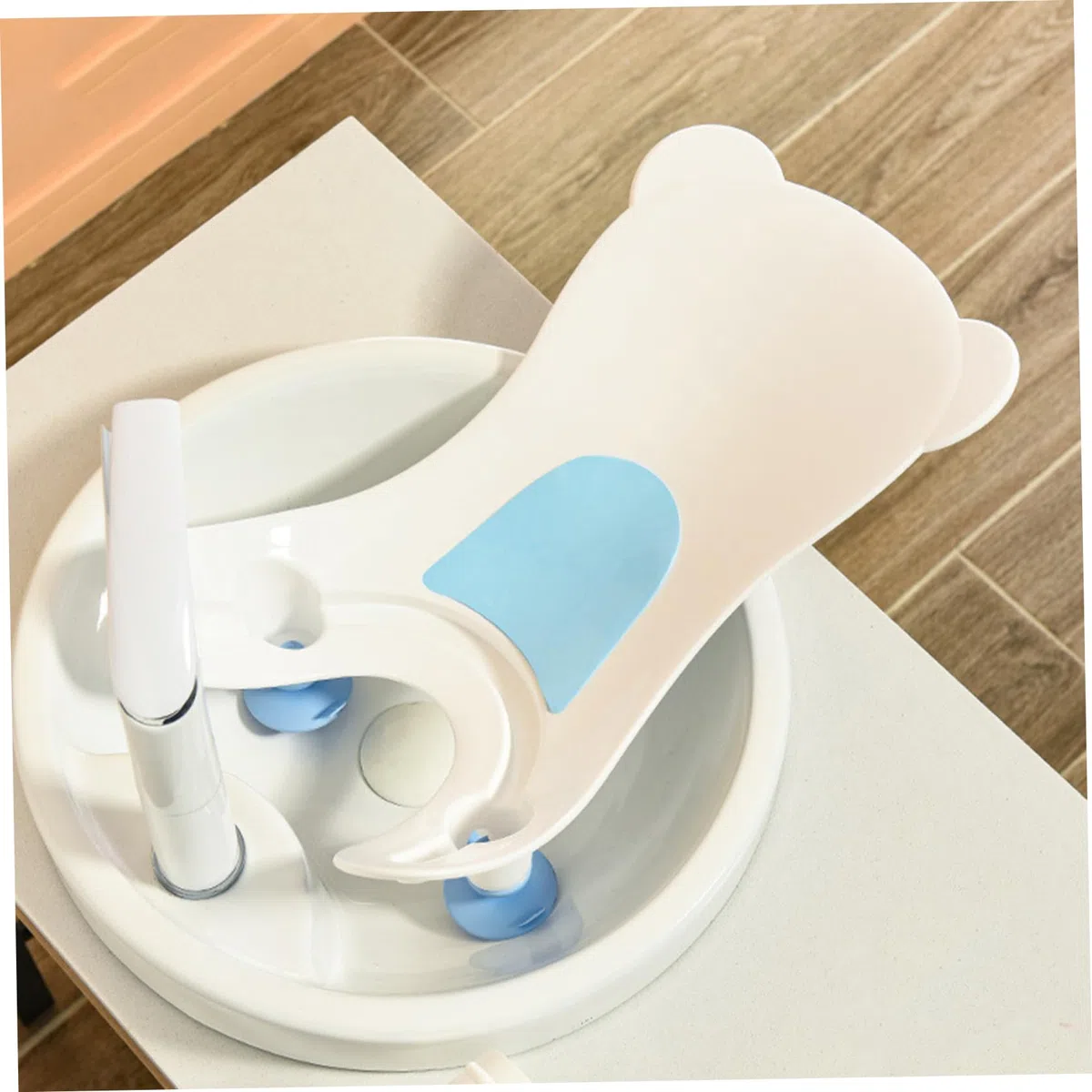 Baby Sink Bad, tragbares Baby Butt Waschbecken, Gesäßstützenwaschwerkzeug für die tägliche Badewanne der Badewanne