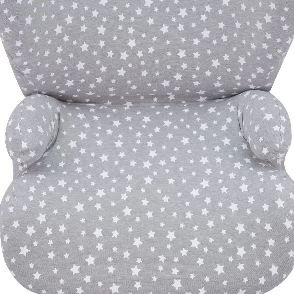 JYOKO KIDS Bezug kompatibel mit Britax Romer Kidfix, aus Baumwolle (Romer Kidfix, WHITE STAR)