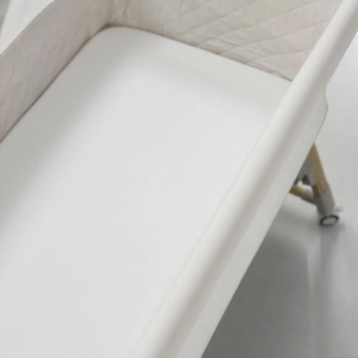 American Baby Company 2 Stück, 100 % Baumwolle, Jersey, geeignet für Bassinet-Stoff, Weiß