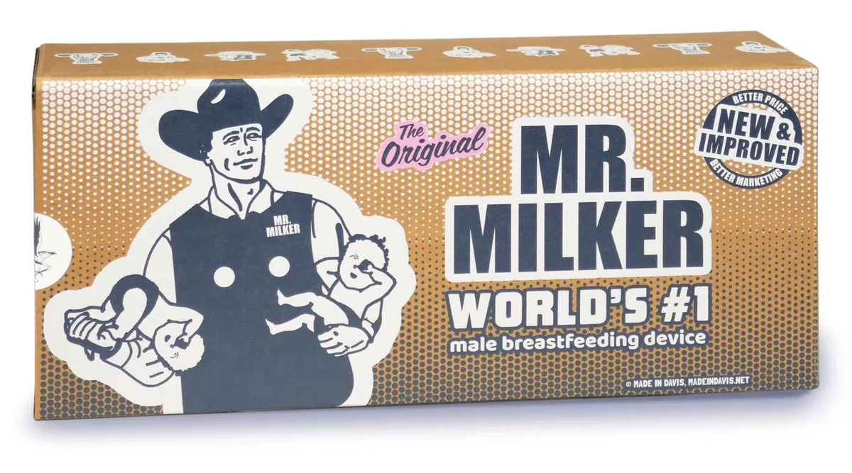 Mr Milker, jetzt können auch Männer stillen