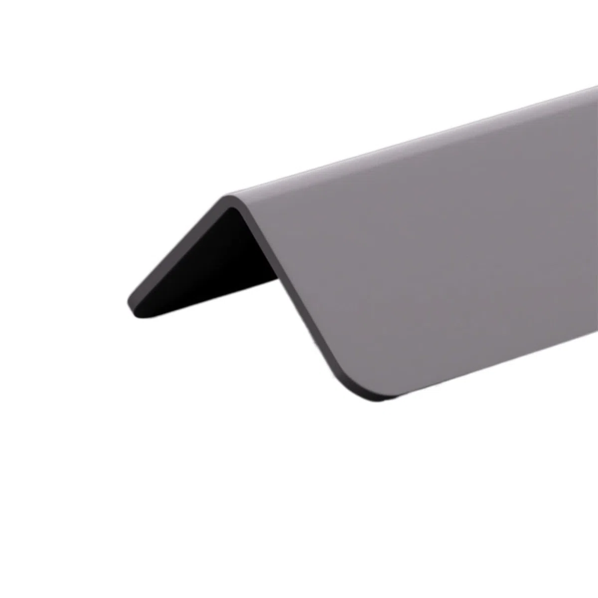 Kunststoff PVC Ecke dekorative Wand 1,2 Meter Wand-Eckenschutz, sicheres, babysicheres Eckkissen, Tischkantenstreifen, Schutzschutz, Tischeckenkanten-Möbelschutz mit doppelseitigem Klebeband(Grey,Wide