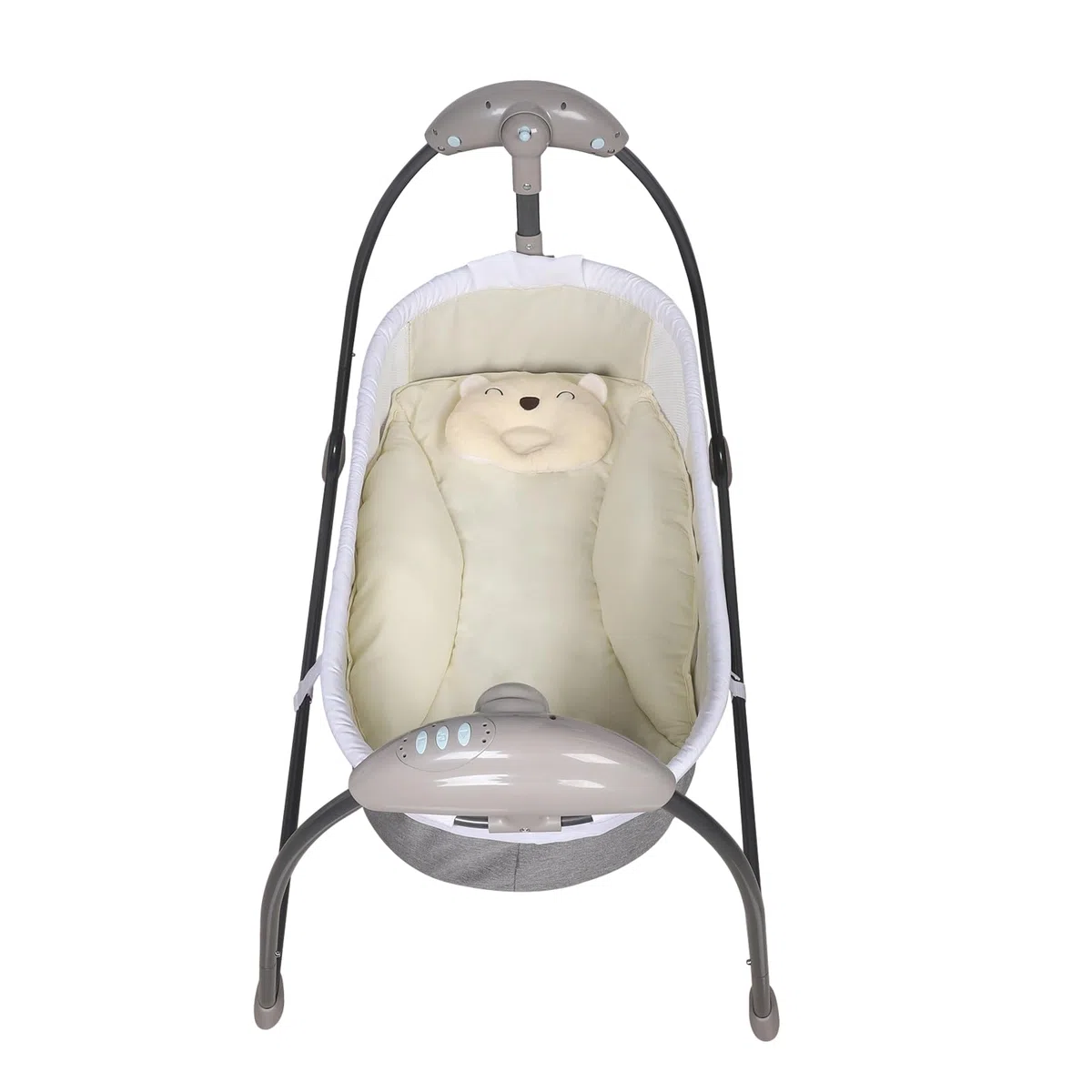 Elektrische Babywiege mit Schaukelfunktion tragbares Schaukelbett für Babys zum Einsatz zu Hause und auf Reisen