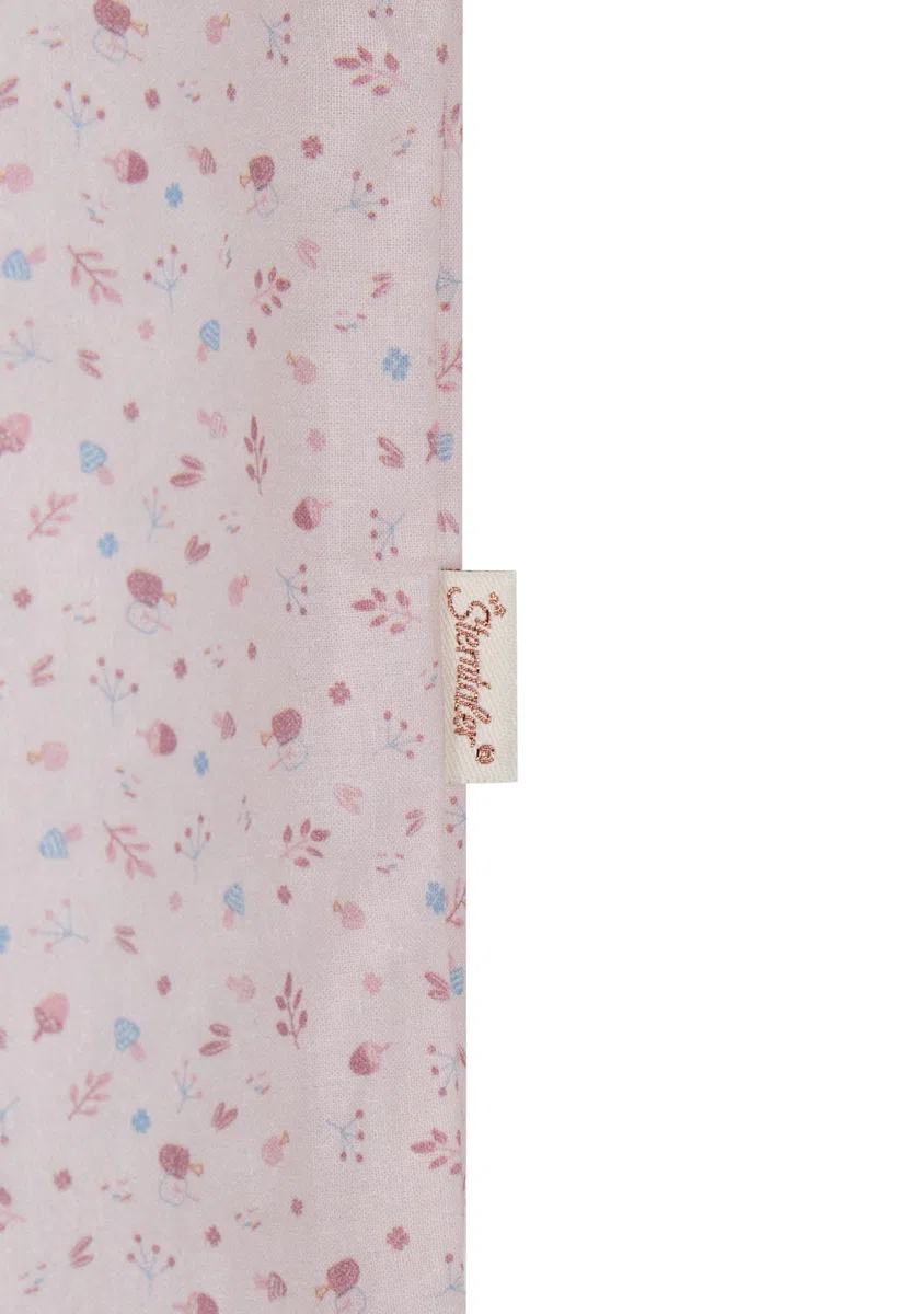 Sterntaler Wickelauflagenbezug Hase Hanni 80x90cm - saugfähige Baumwolle mit abtrennbarem, wasserundurchlässigem Frottee-Mittelteil - niedliche Applikation - Baby Zubehör für Wickeltisch, perlrosa