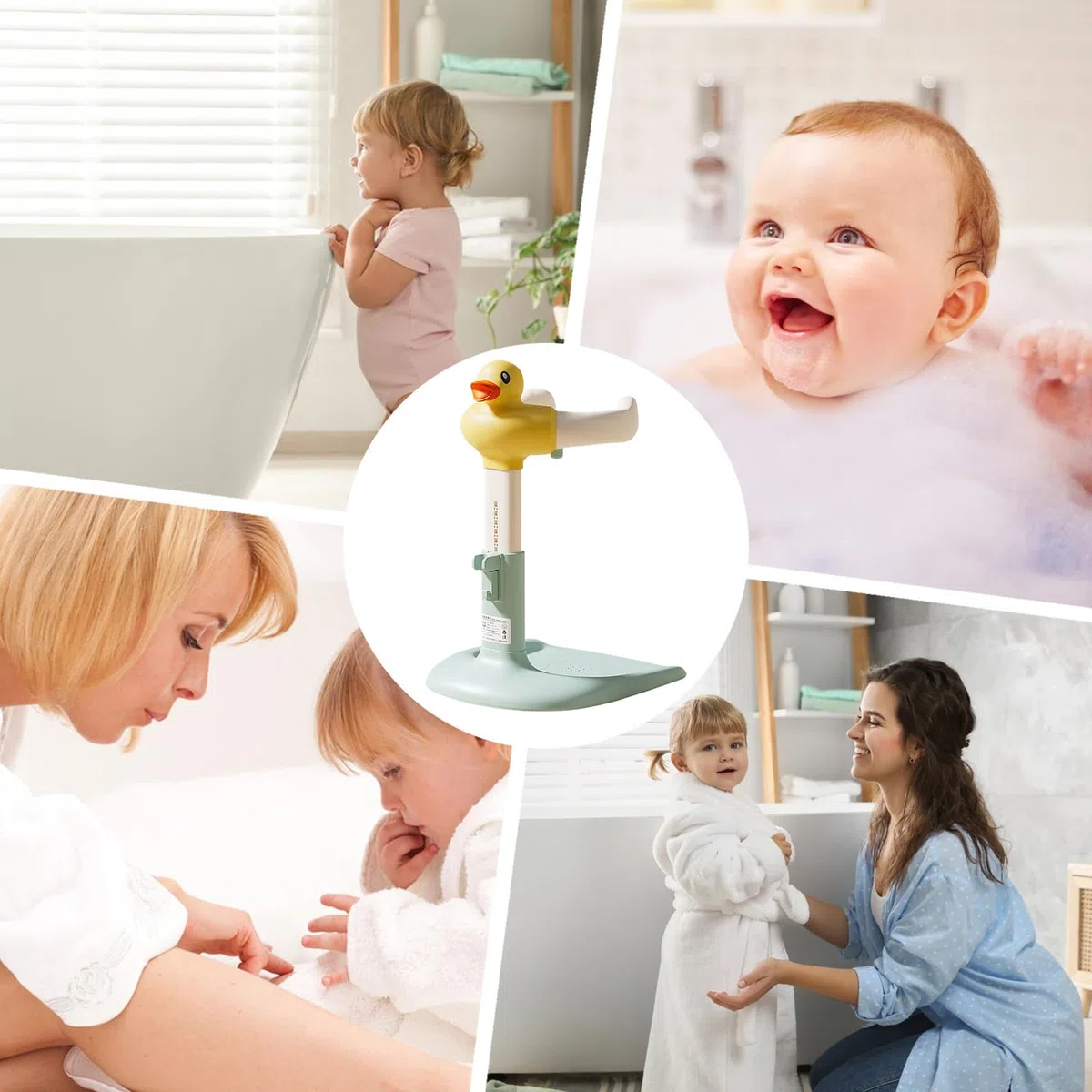 Baby-Badewannensitz, verstellbare Baby-Stehhilfe mit rutschfester Basis | bunte Duschhilfe für Kleinkinder 6-24 Monate, Badezimmer-Sicherheitszubehör für ein Uti