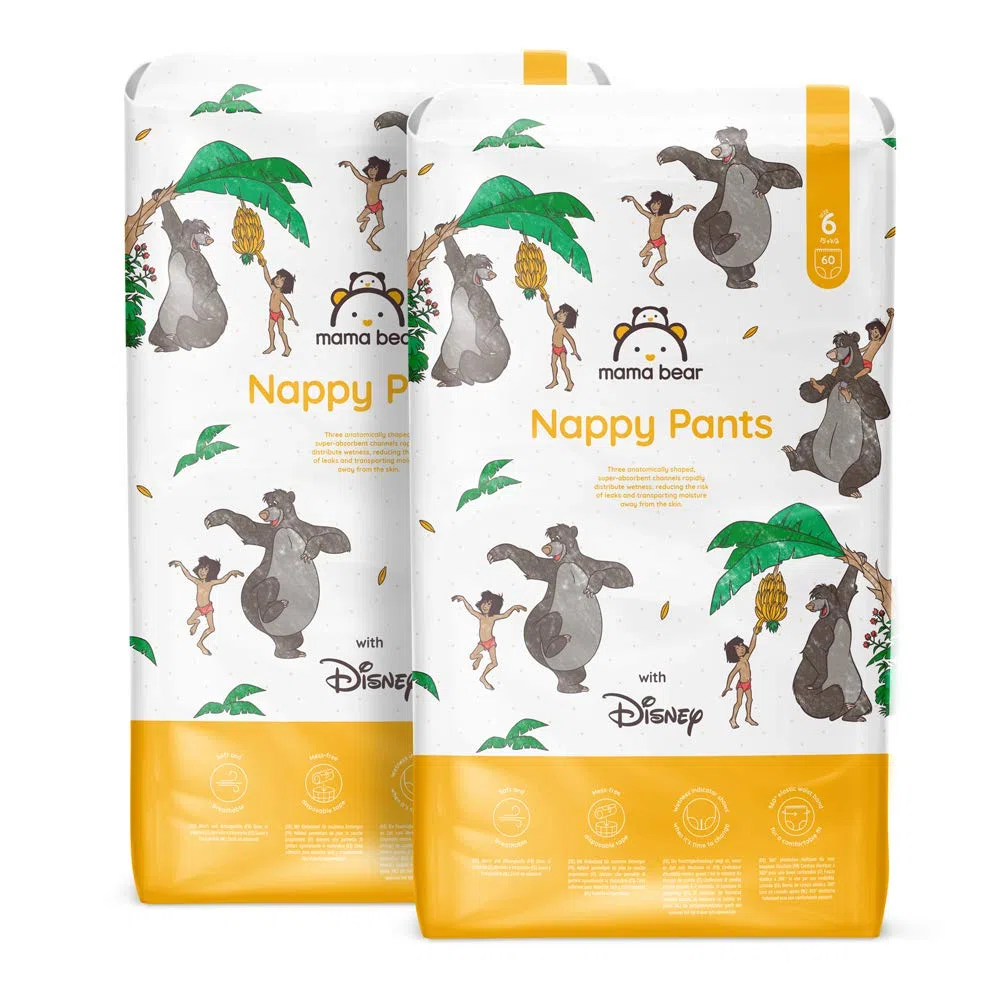 Amazon Disney Windelhosen Größe 6 (12-17 kg) 140 Stück weiß