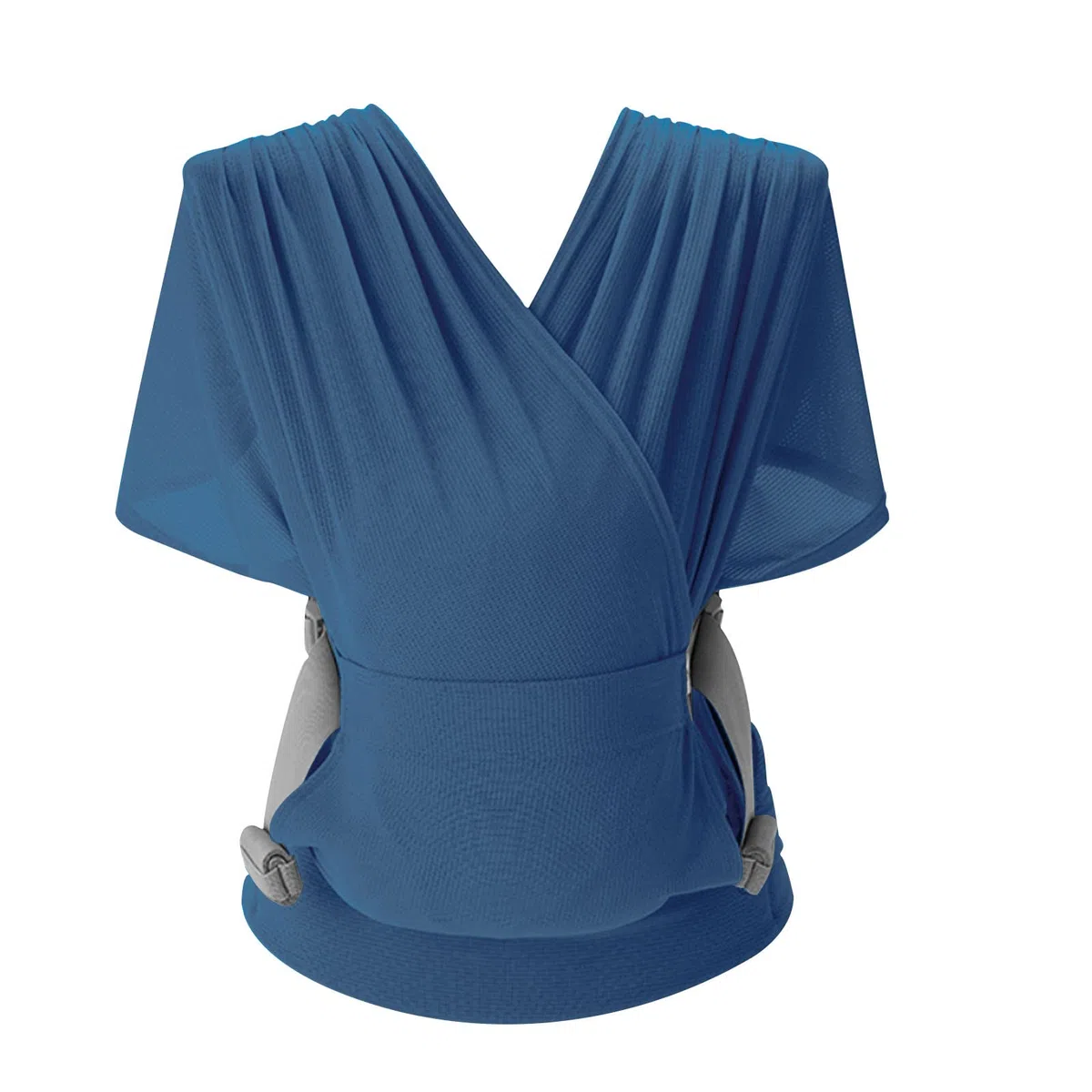 SONARIN Atmungsaktive Baby Tragetuch,Ergonomische Dehnbar Babytragetücher Babytrage Leichte Tragbare Baby Tragesystem Tragetuch Sling für Neugeborene Kleinkinder bis zu 15KG(Blau)