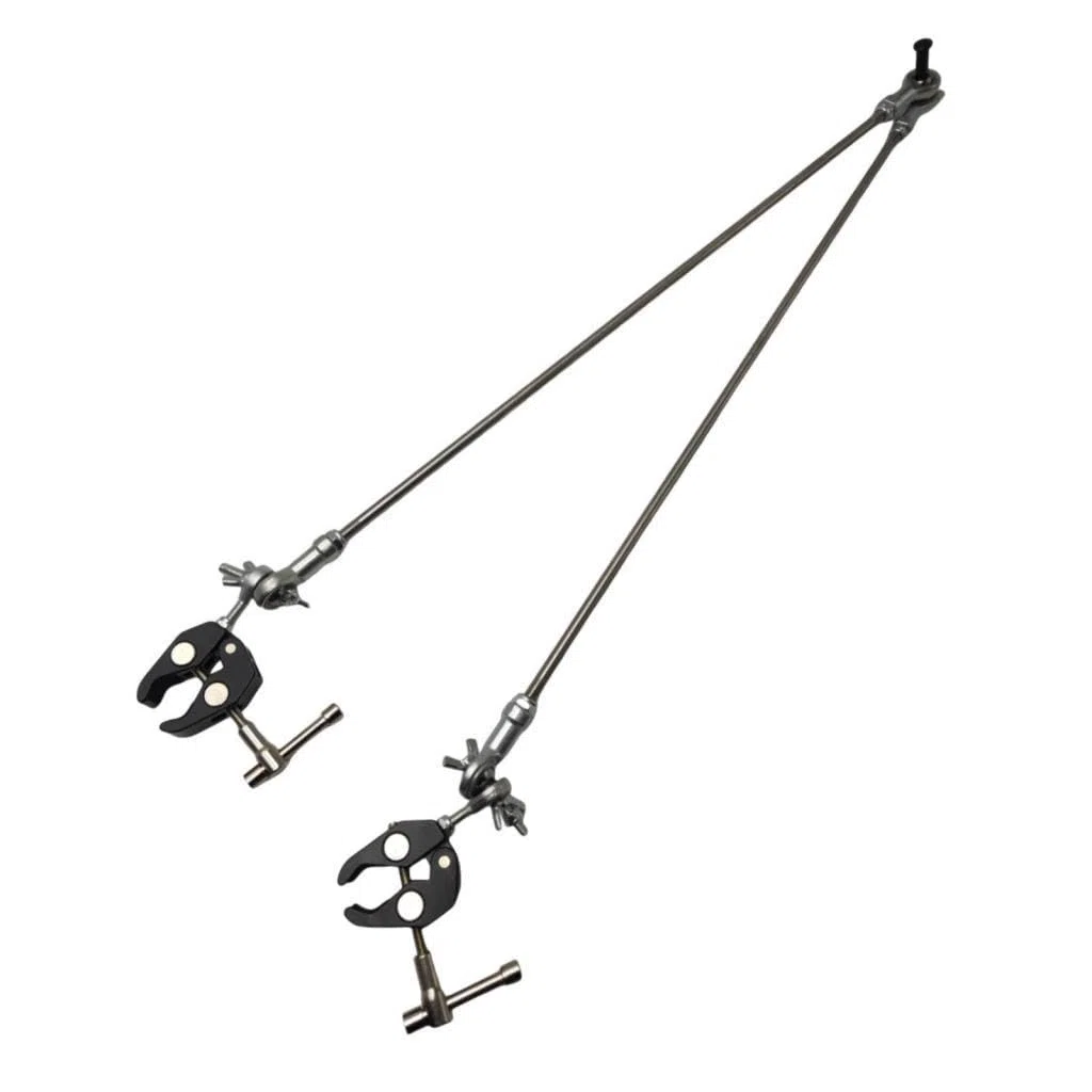Wagon Tow Connector Fahrrad Anhänger Verbindung Adapter Universal Metall Kupplung Praktisch Stabil Einfach zu Montieren für Camping Fahrradfahren, 70cm