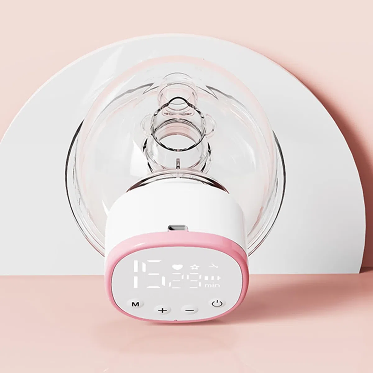 Tragbare Schnelladefähige Elektrische Für Das Stillen Von Babys | Tragbare Händefreies Abpumpen für Unterwegs Stillen Krankenhaus Milchbeutel Brustwarzenersatz
