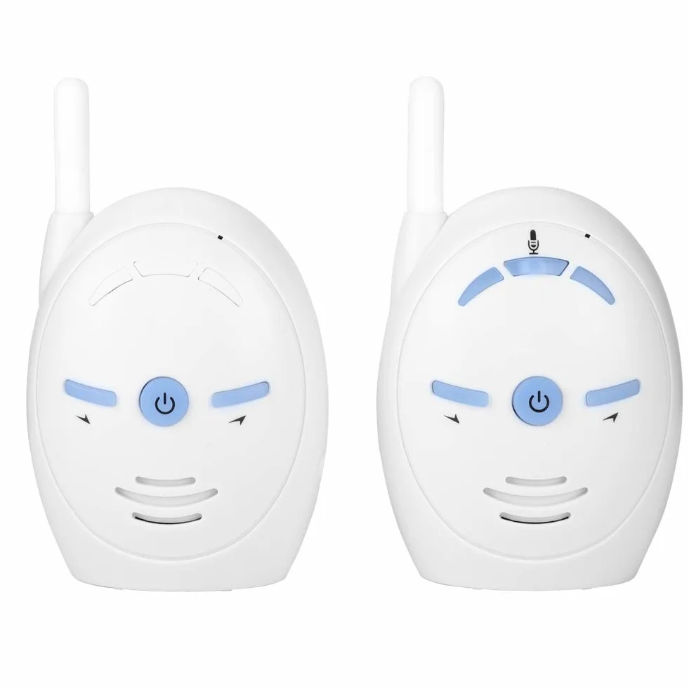 Digital Audio Babyphone mit gegensprechfunktion, Nanny Intercom Surveillance System Unterstützung Zwei Wege Audio, Hohe Empfindlichkeit Sicherheitsalarm für Zuhause/Baby/Haustier (EU)