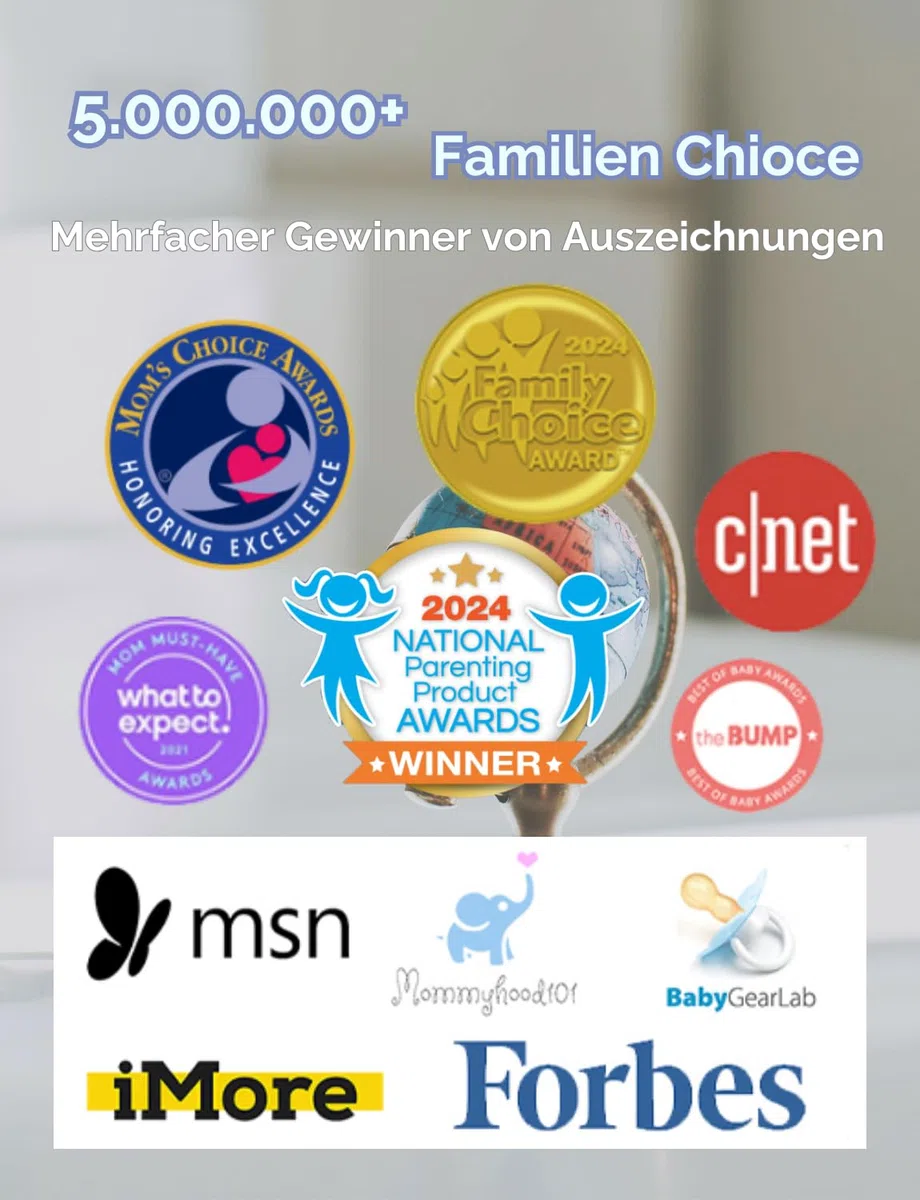 HelloBaby HB6550 mit Kamera-Cliphalter