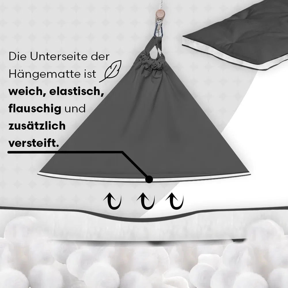 Hängewiege für EIN Baby | Federwiege für EIN Baby | Wiege | Hammock | Federwippe | Baby Federwiege | Hängematte | ECO | Made in EU