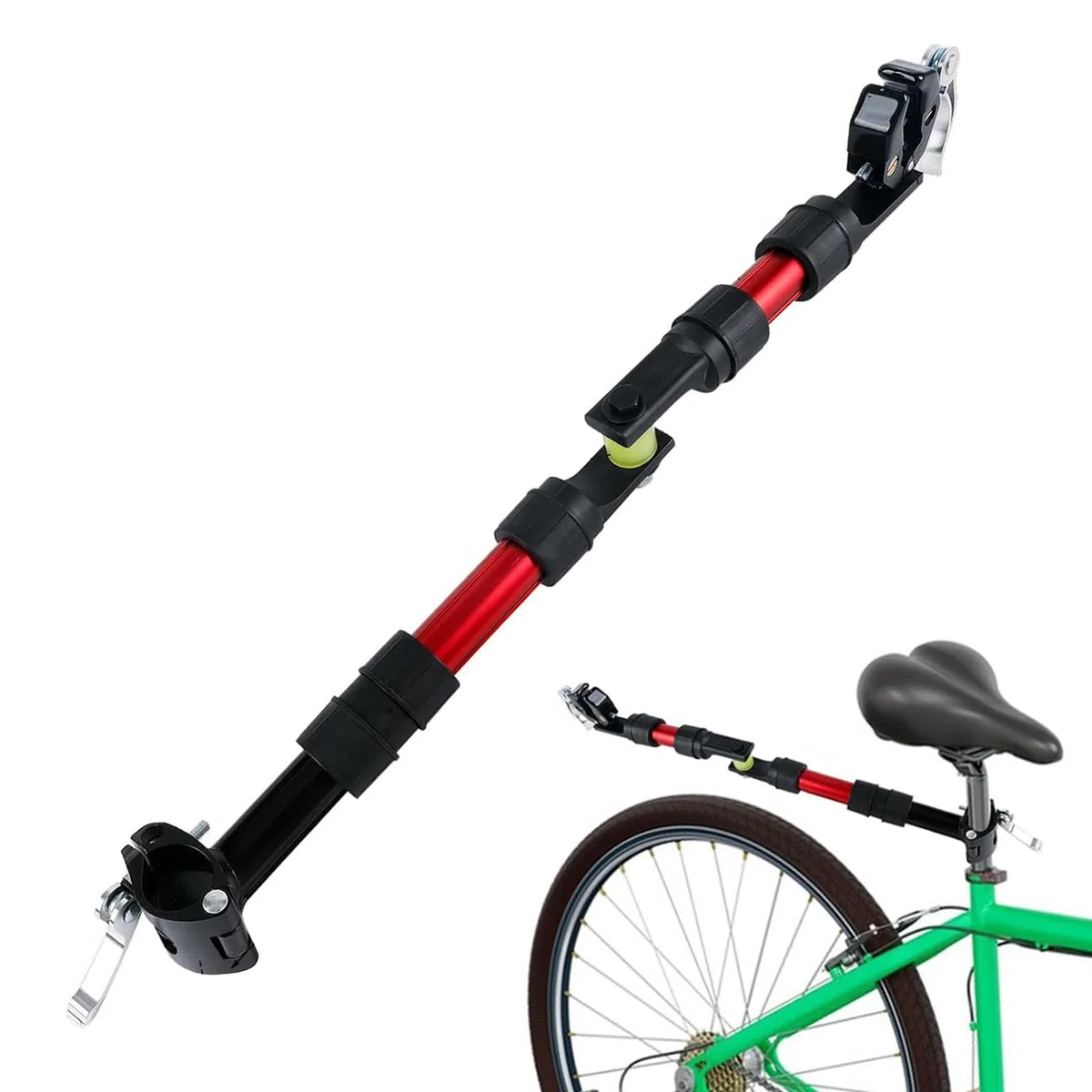 Fahrrad Anhänger Kupplung Anhängerkupplung Für Fahrradanhänger | Alloy Fahrradadapter Mit 270° Drehfunktion Für Pendler, Haustiertransport Und Kinderanhänger