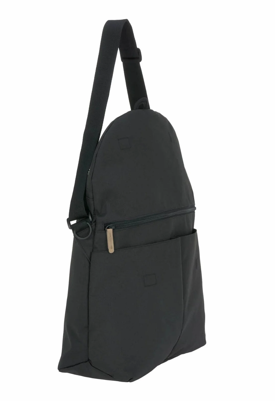 LÄSSIG Baby Wickeltasche inkl. Accessoires/Green Label Manu Messenger Bag black