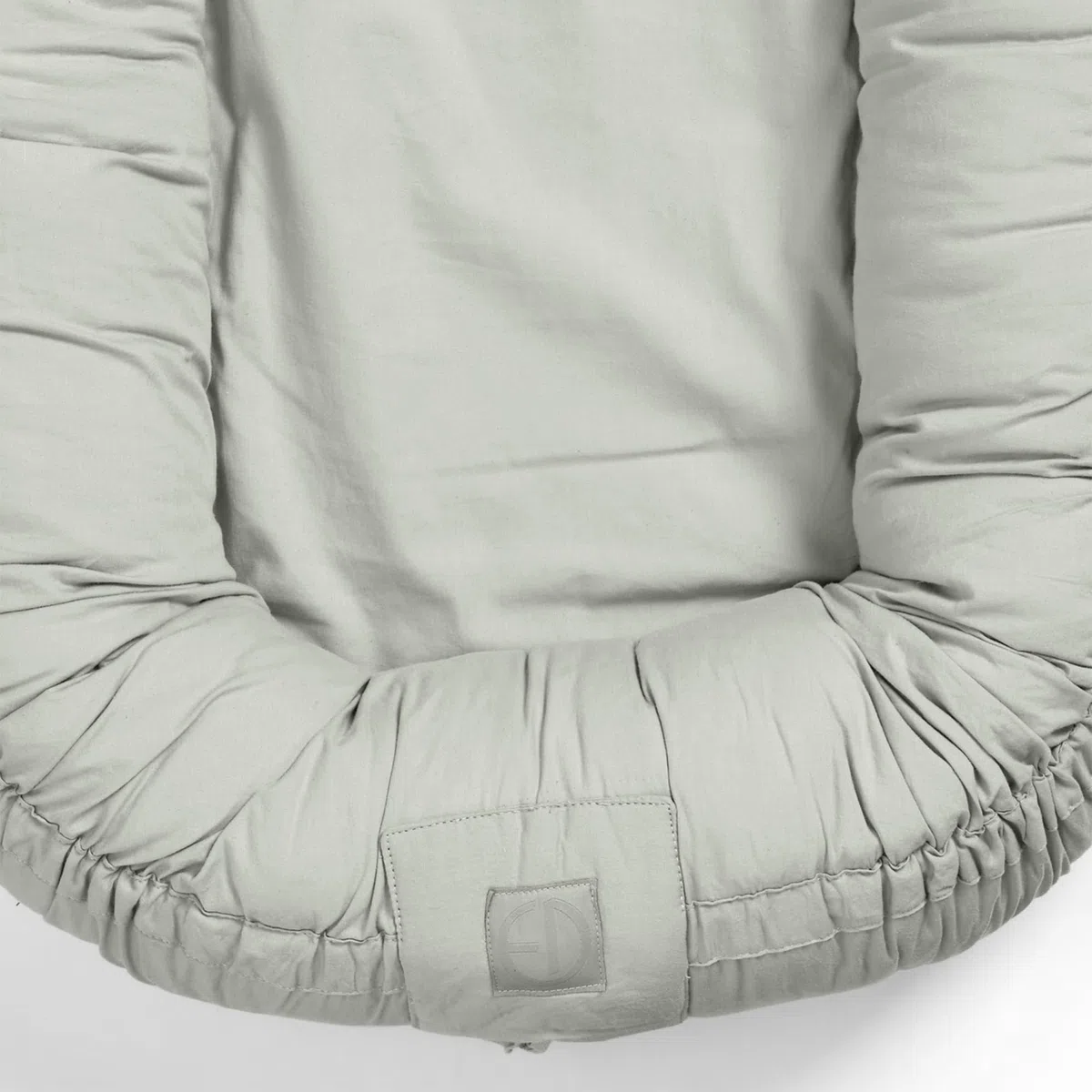 Elodie Details Babynest Kuschelnest Tragbare Babynestchen Neugeborene Kokon für Babys und Säuglinge, Waschbare Reisebett Baby Nestchen 100% Baumwoll 78x45 cm – Mineral Green