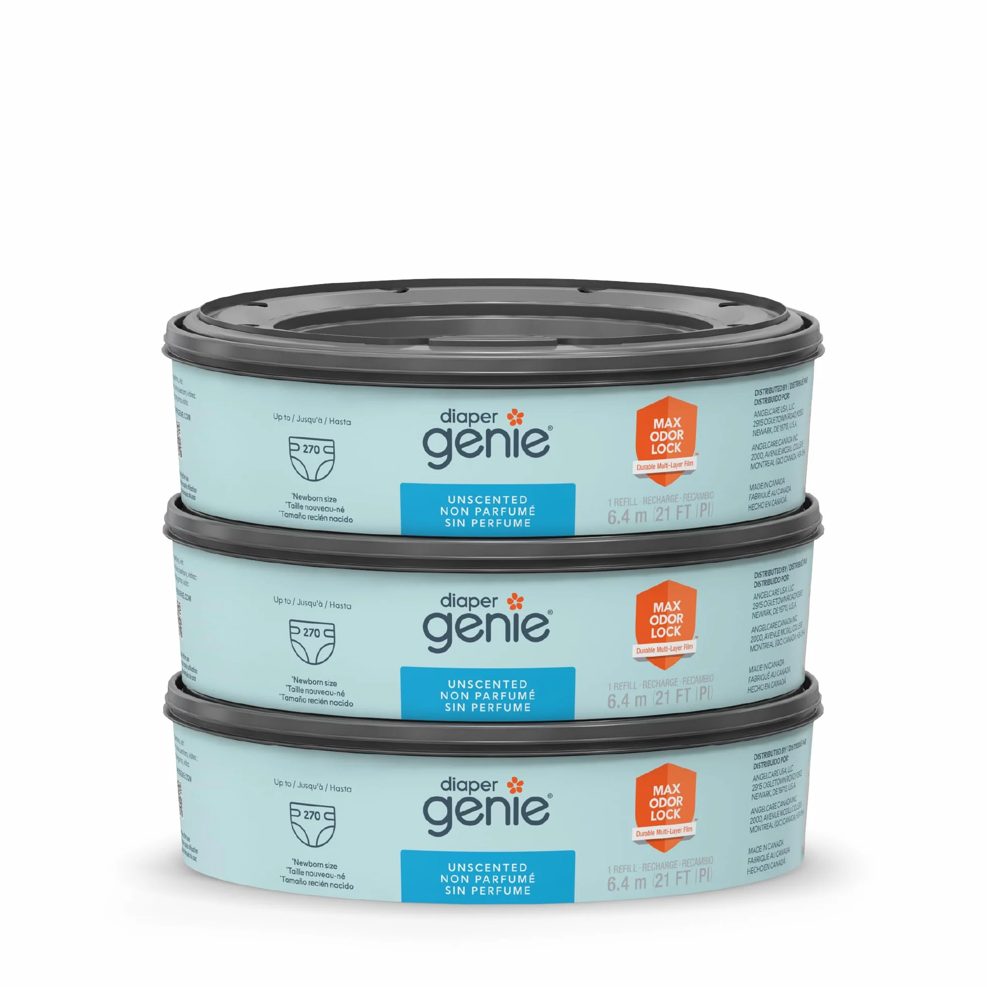 Playtex Diaper Genie Refill Gift Set - 2160 Diapers - Great for Baby Registry...
