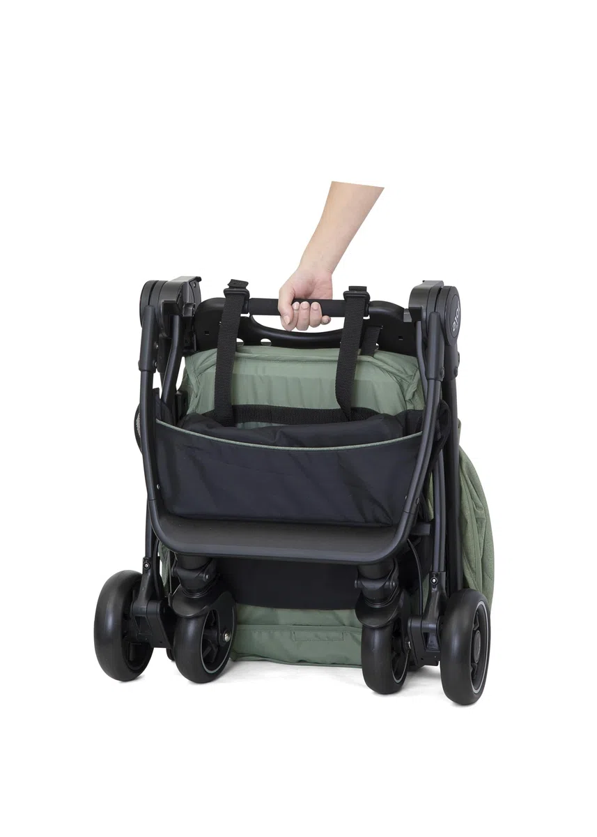 Joie pact™ Buggy, leicht & kompakt faltbar, flache Liegeposition, Travel-System-kompatibel, vorwärts gerichtet, von Geburt bis 3 Jahre (0–15kg), laurel