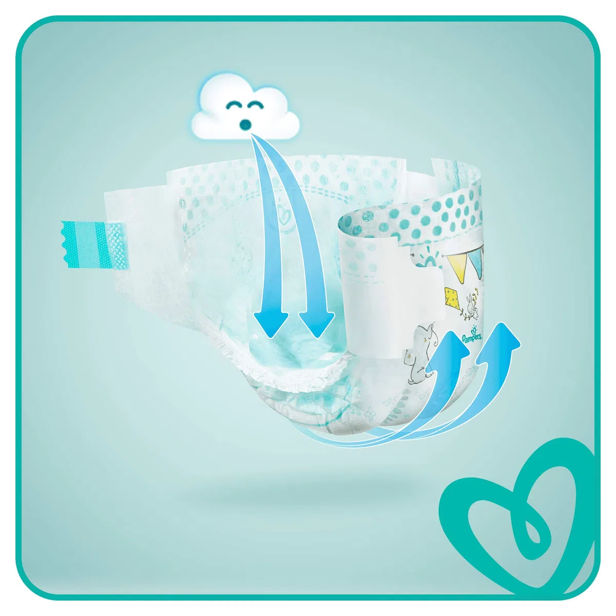 PAMPERS Baby Dry Gr��e 8, 17+ kg, 27 Lagen