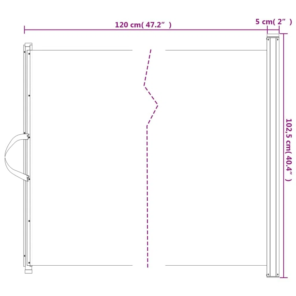 vidaXL Haustier-Barriere Ausziehbar Schwarz 102,5x125 cm