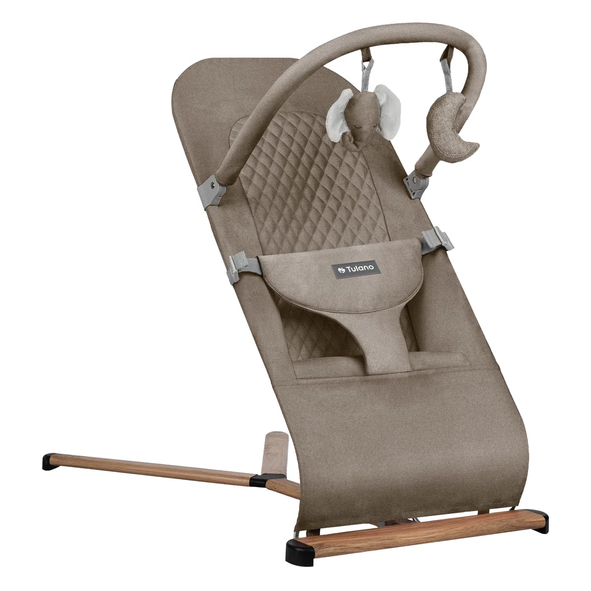 Tulano Moon 30 Ergonomische Babywippe - Babyschaukel für Kleinkinder - Beige