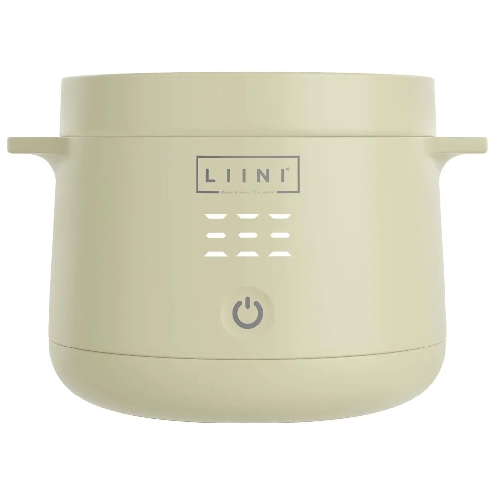 LIINI 1.0 PRO Breiwärmer olive - Akku Babybreiwärmer, 50W, USB-C, BPA-frei