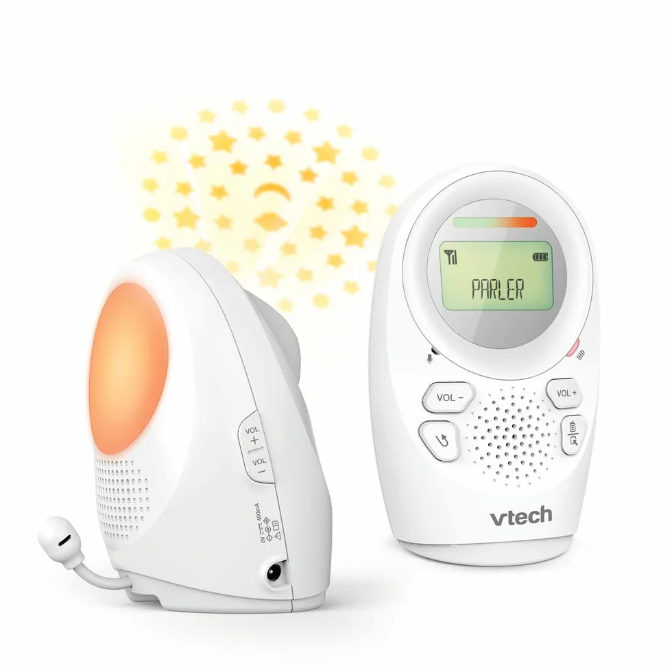 VTech - BM1212 - Babyphone mit Magie-Licht – Babyphone mit Audiofunktion und Projektion