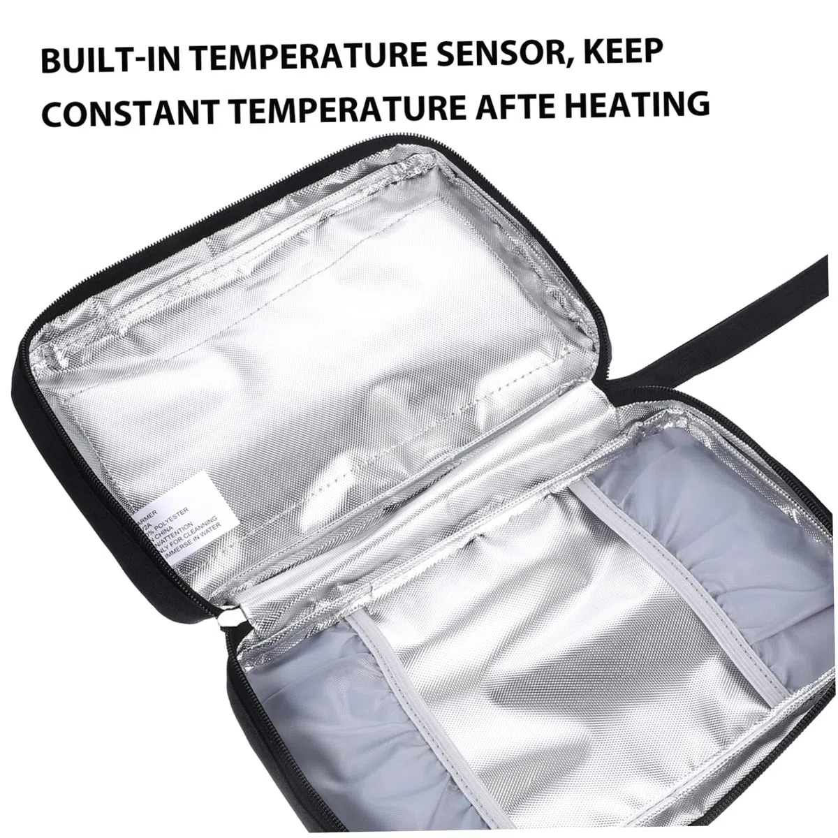 ORFOFE Tragbarer Feuchttuchwärmer mit USB Ladung Neopren Material und Einstellbarer Temperatur Kapazität für 20-80 Tücher Geeignet für Drinnen Sowie Draußen