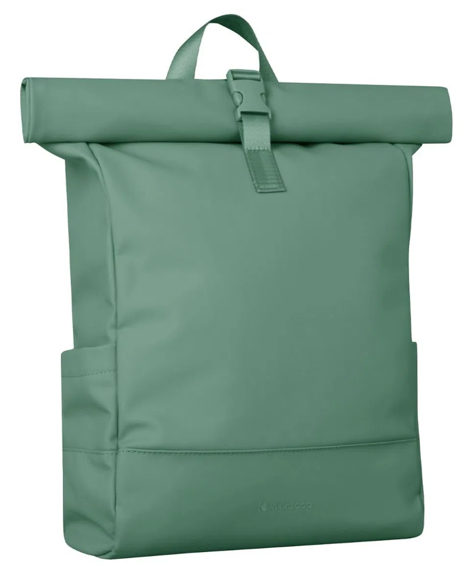 Kikkaboo Wickeltasche Jayden Rucksack Grifflänge einstellbar, Reißverschluss grün