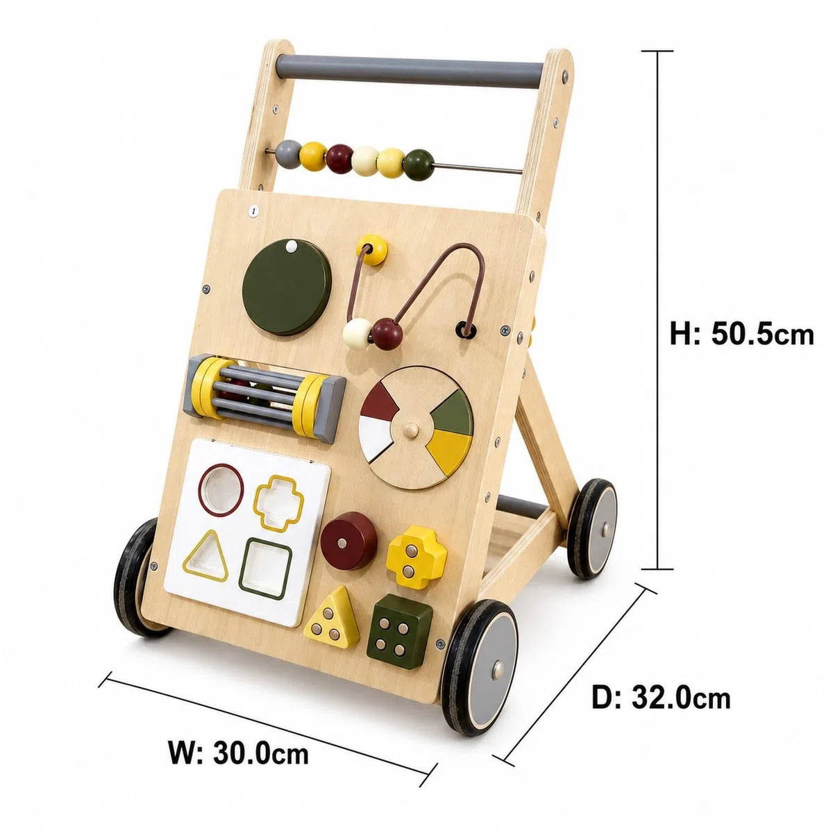Schiebespielzeug Aus Holz für Jungen Und Mädchen, Ideal für...