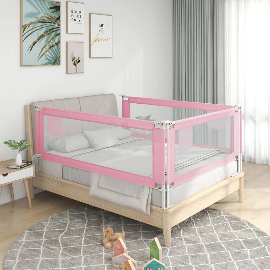Kinderbettgitter, Bettgitter zum vertikalen Heben, Sicherheitsschutz, Bettgitter zum Schutz vor Stürzen, Bettschutzgitter Babybettgitter Elternbetten für Kleinkinder, Babys und Kinder, Polyester