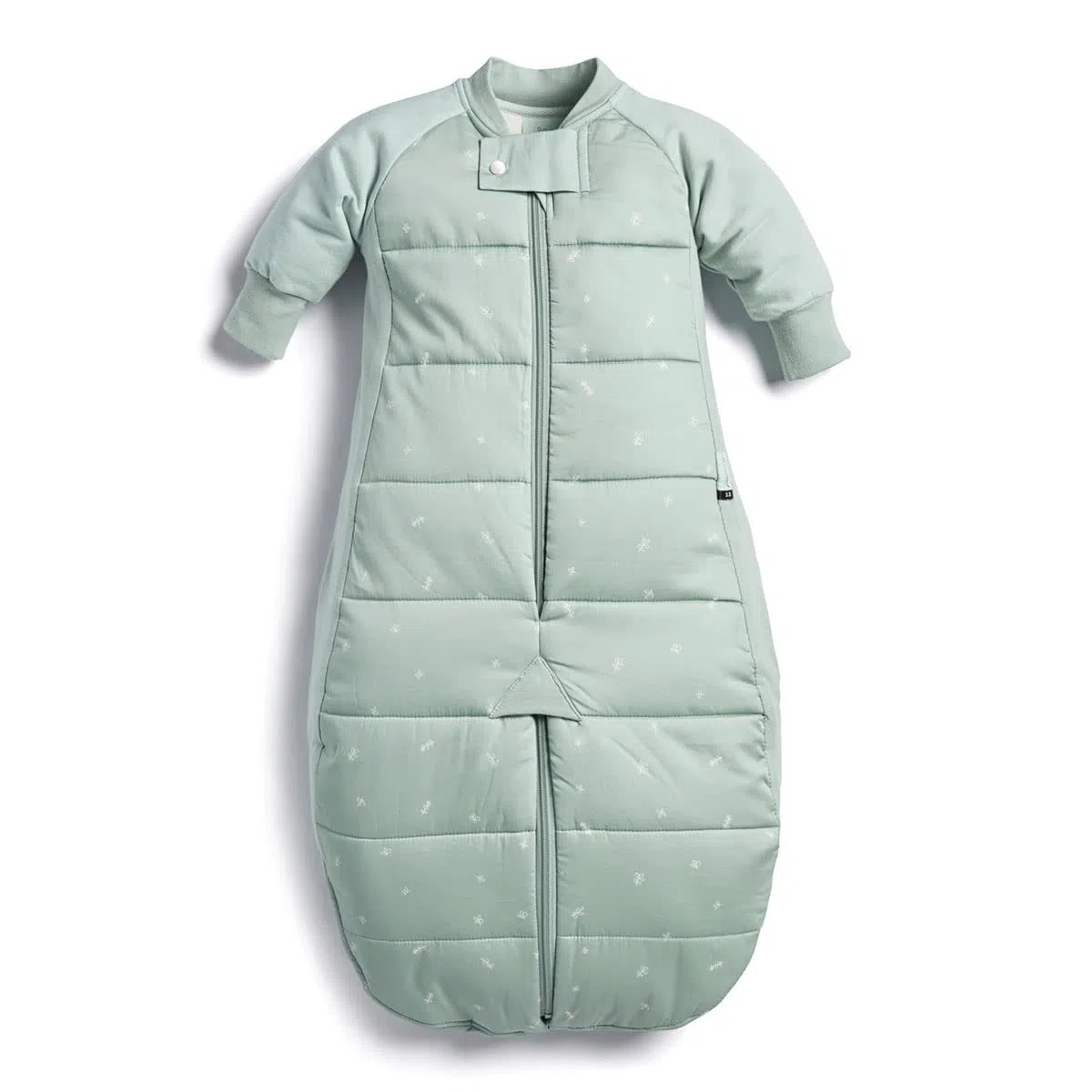 ergoPouch Baby Schlafsack, 2-4 Jahre, ideal im Winter | Sage | TOG 3.5 | Umwandelbar in einen Schlafsack mit Füßen/mit Beinen | Mit Ärmeln, 100% Bio Baumwolle, für Kinder
