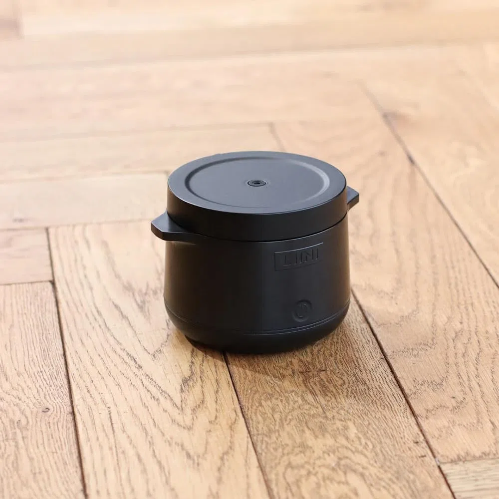 LIINI 2.0 PRO Breiwärmer schwarz – Akku Babybreiwärmer, 50W, 10000 mAh, IP66, Edelstahlplatte, BPA-frei, USB-C