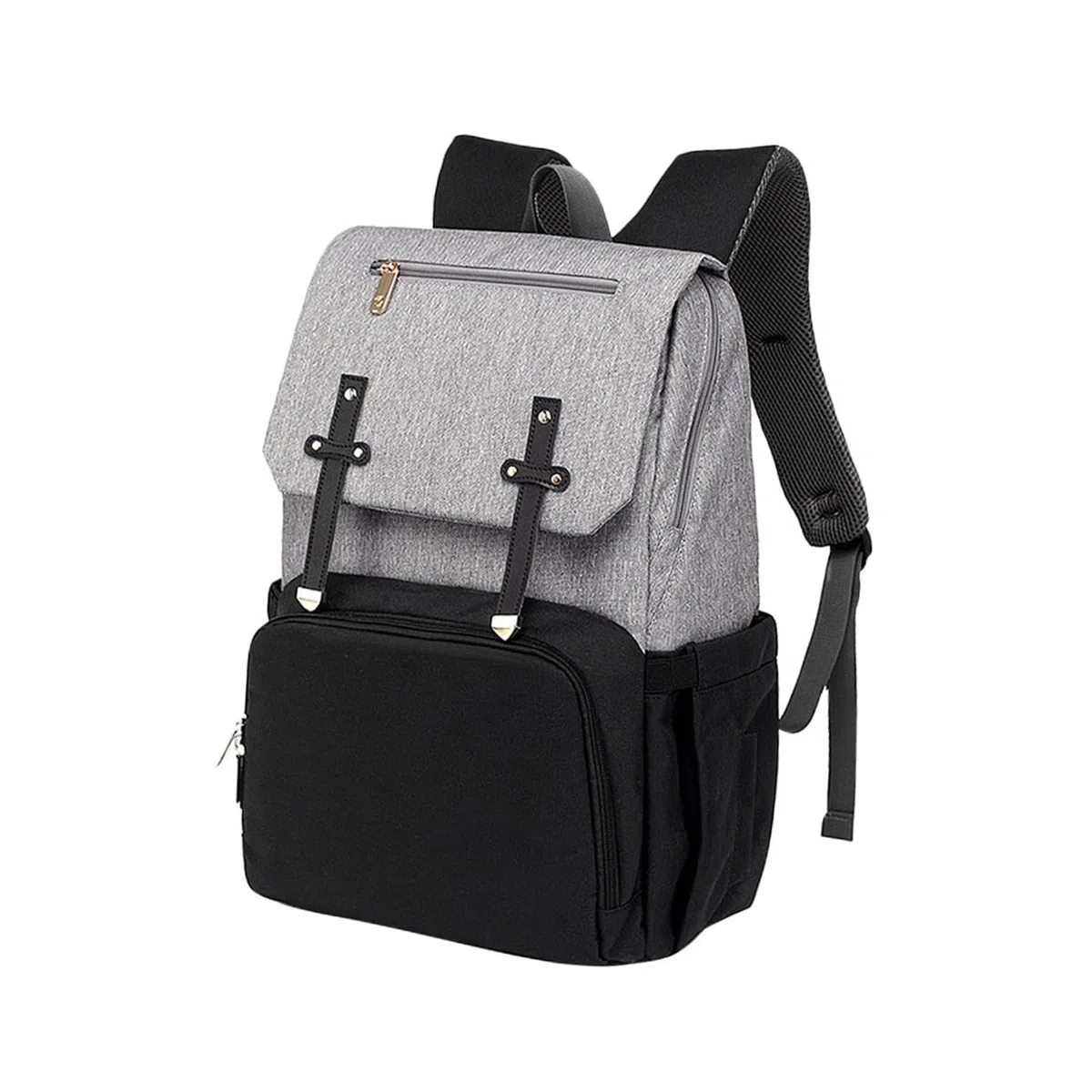 Multifunktionaler Outdoor Rucksack für Mütter mit Großer Kapazität aus Oxford Stoff Doppelte Schultertasche zum Reisen und Einkaufen