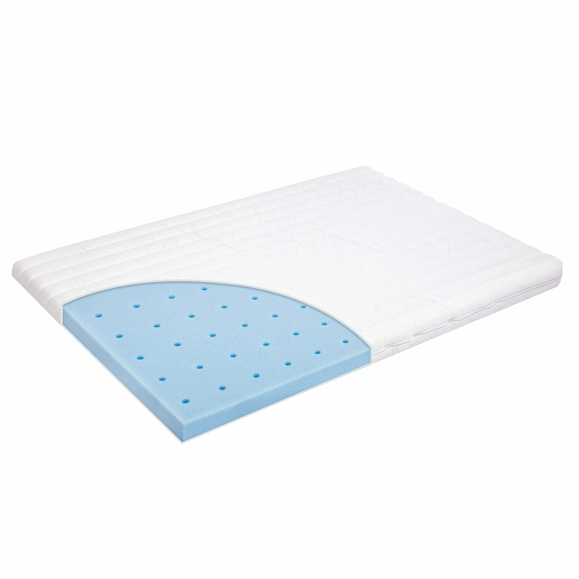 Julius Zöllner 7130400000 Laufgittermatratze Activity Premium, 68 x 90 cm, Weiß